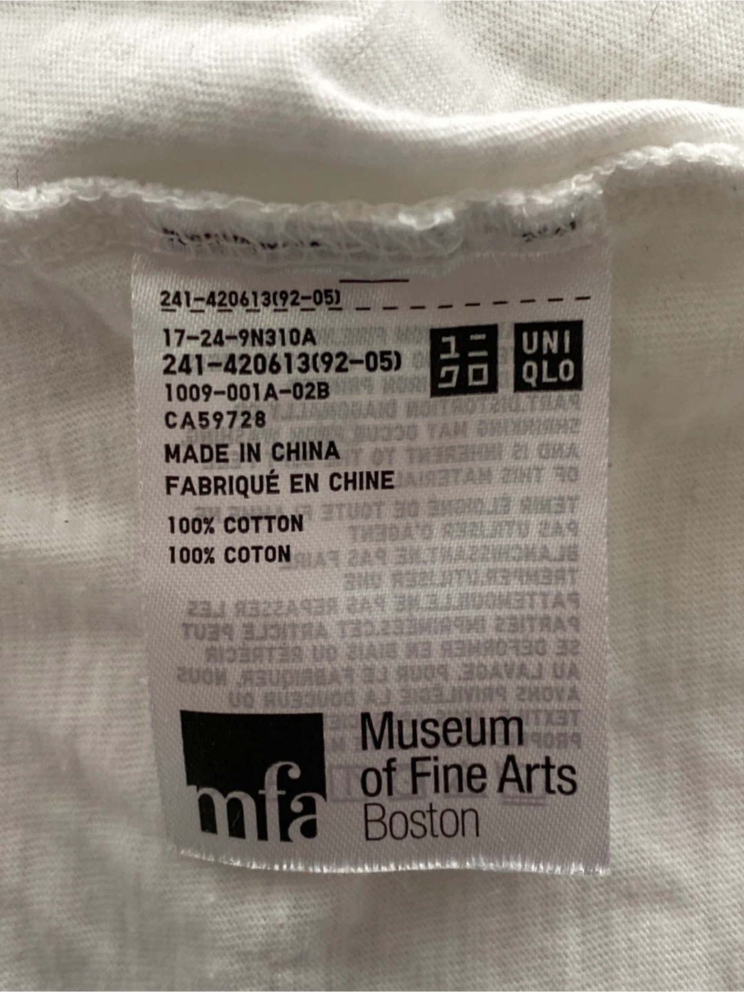 Museum of Fine Arts Print with Uniqlo - photo 4