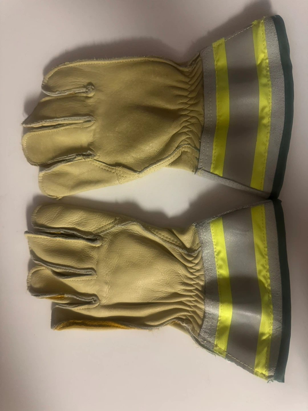 Leather Work Gloves - Size L