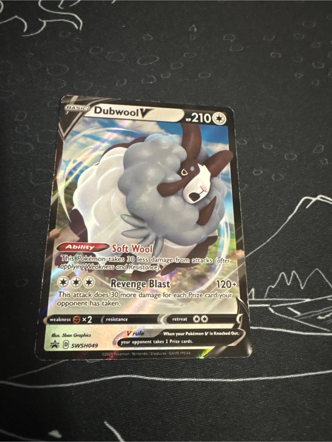 Dubwool V Pokémon card promo - photo 3