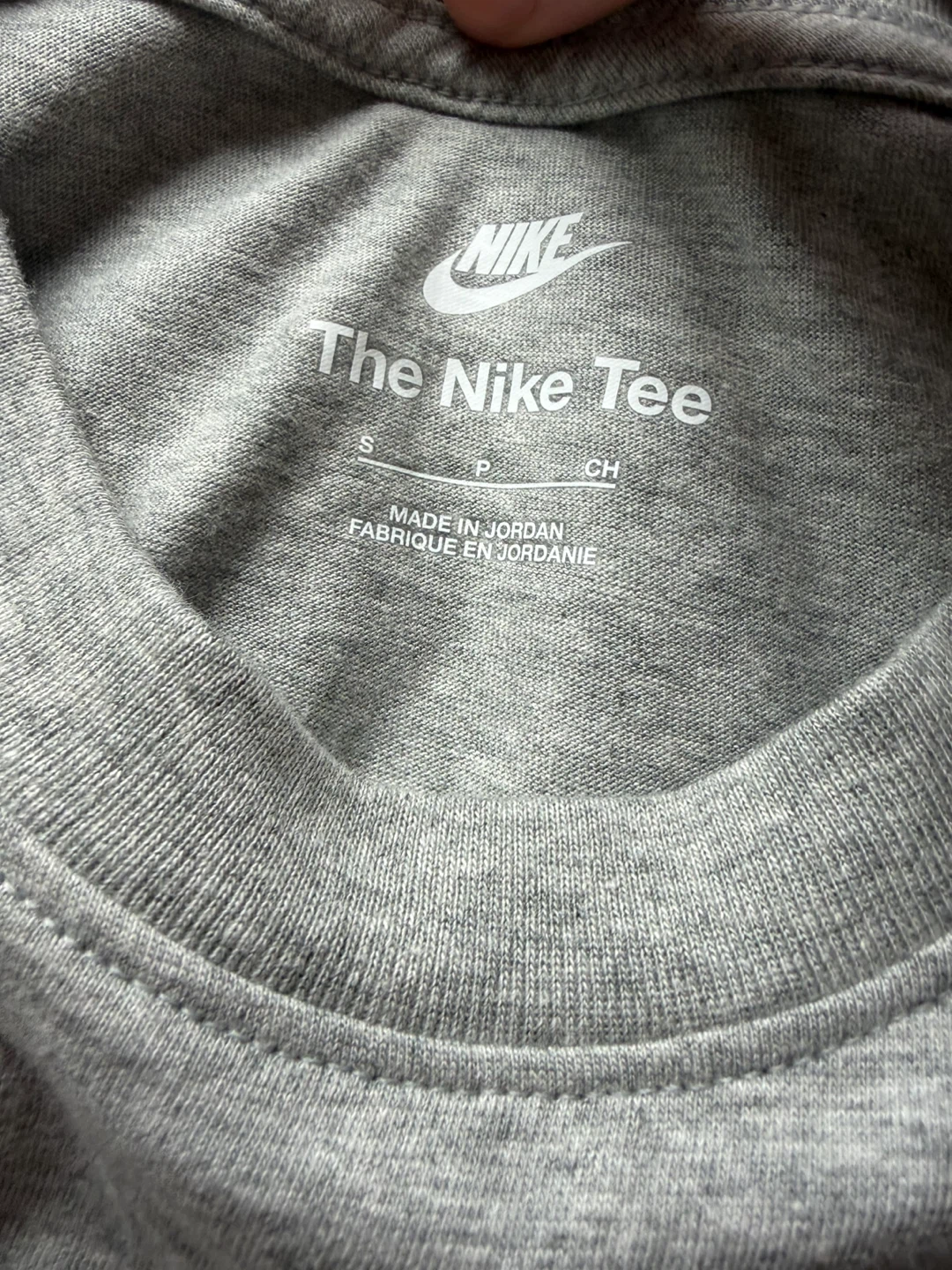 Nike The Nike Tee - Grey - Size S/P/CH - photo 2