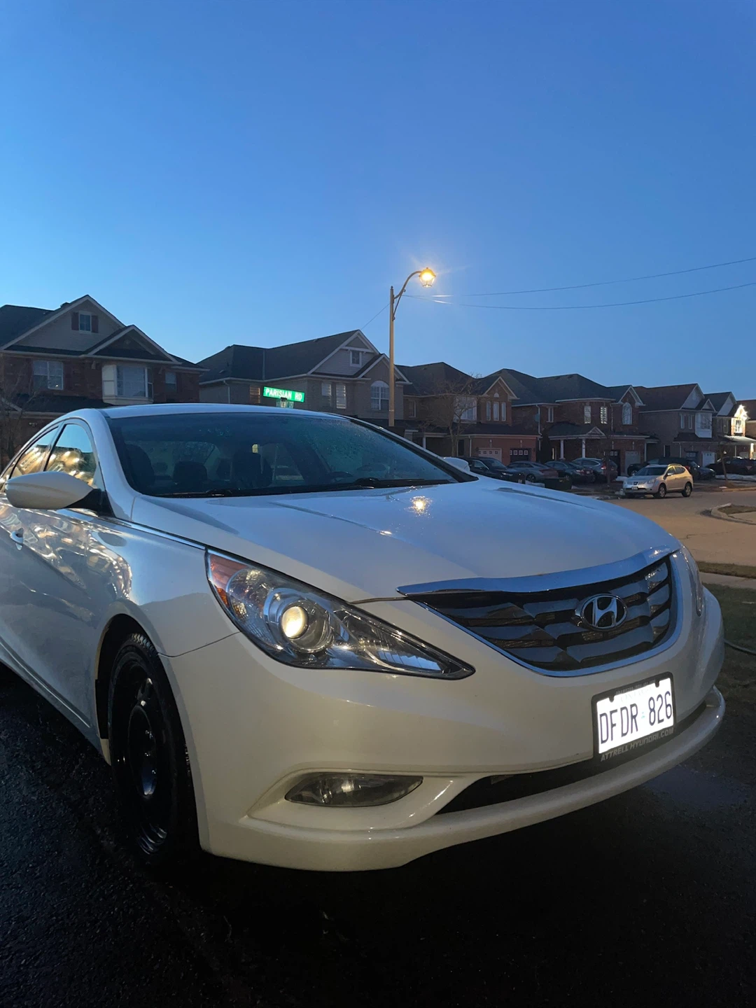 2013 White Hyundai Sonata Sedan - New Engine