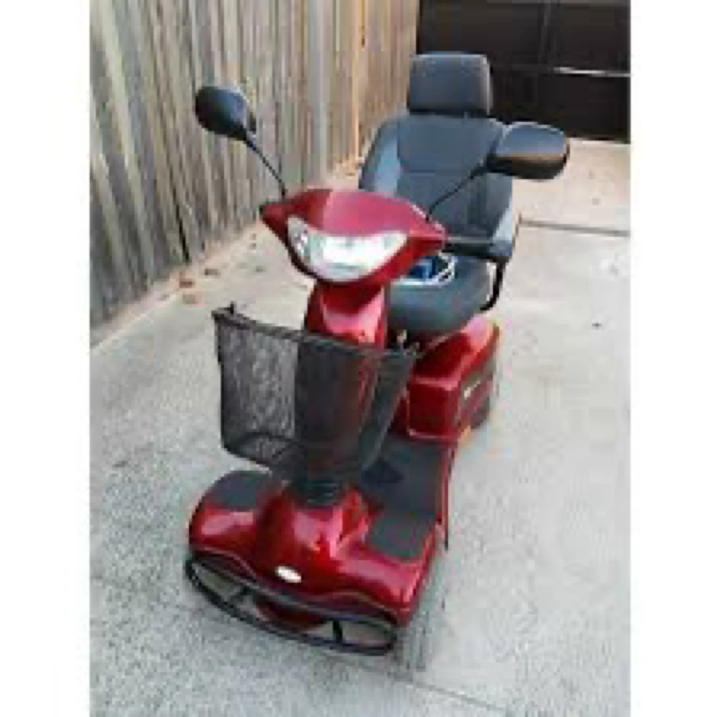 Invacare Auriga Deluxe Mobility Scooter - Red