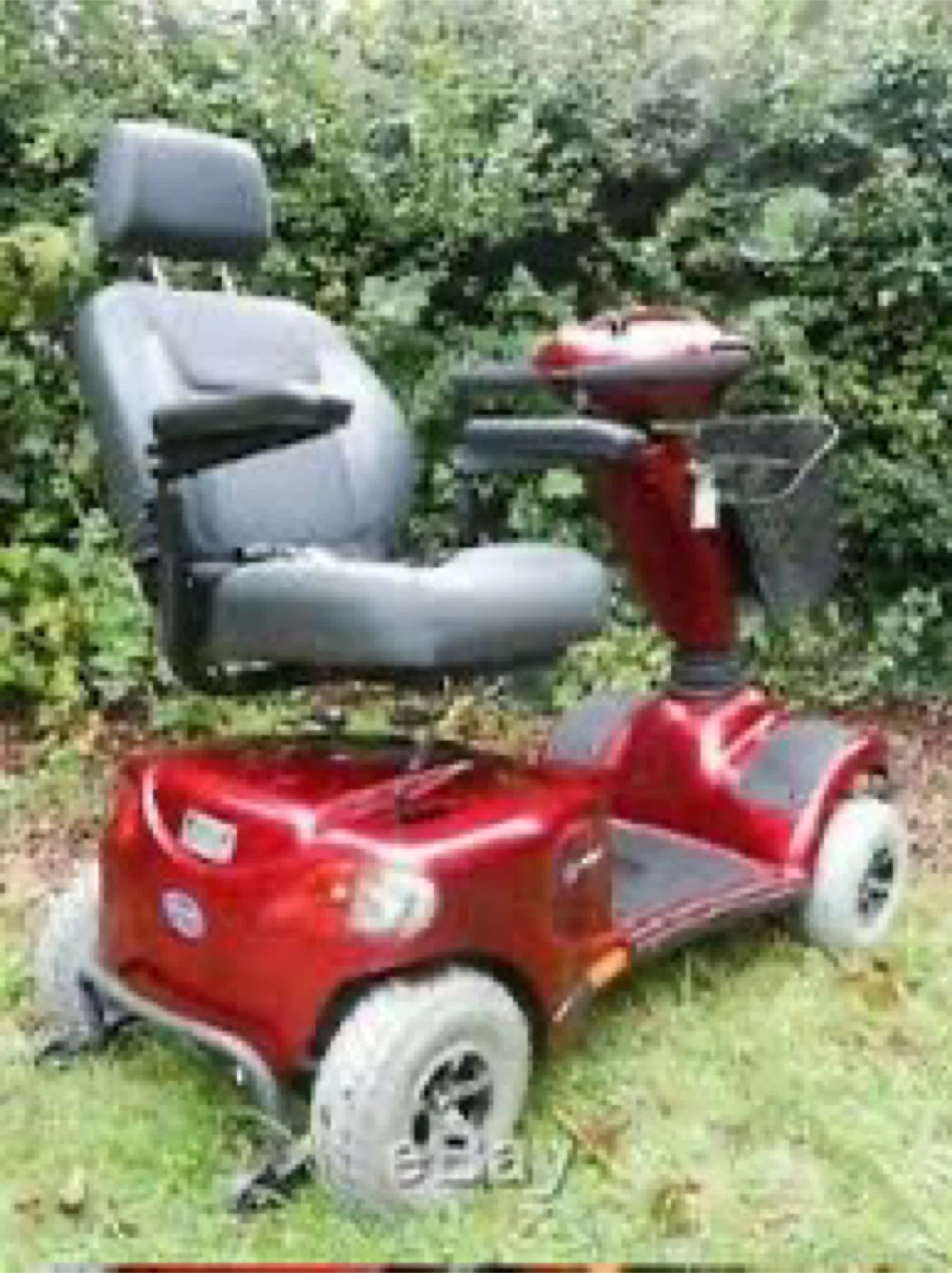 Invacare Auriga Deluxe Mobility Scooter - Red - photo 3
