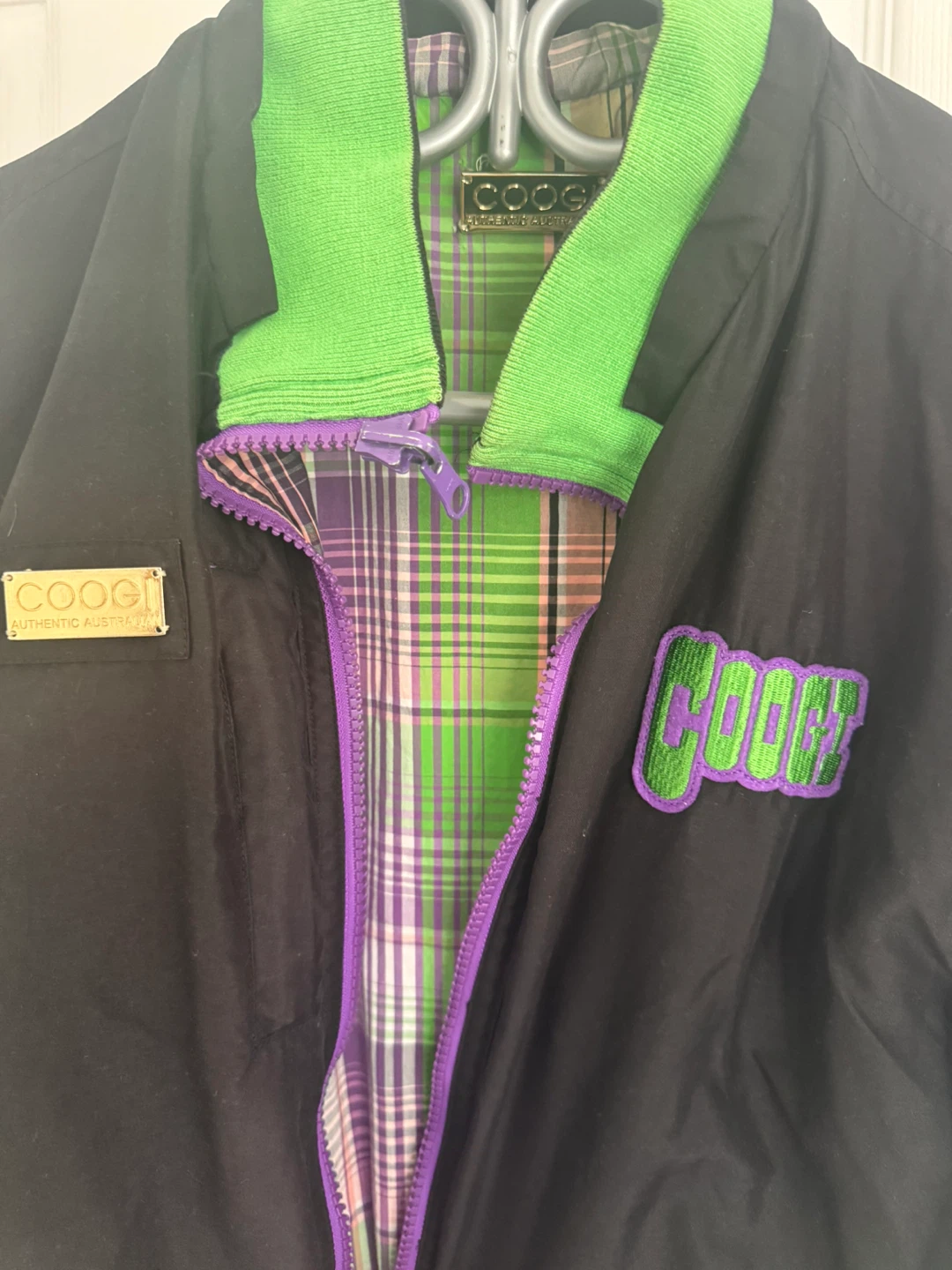 Coogi 2000’s Reversible Plaid Jacket(XL) - photo 2