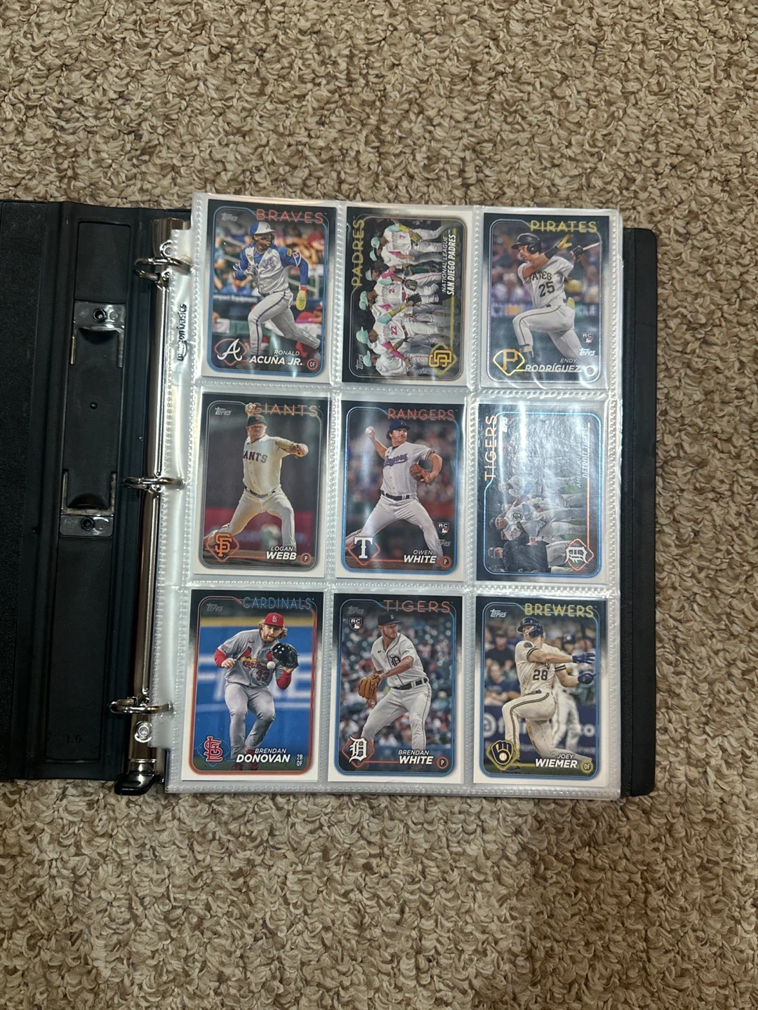2024 Topps Baseball Series 1 Complete Base Set of 350