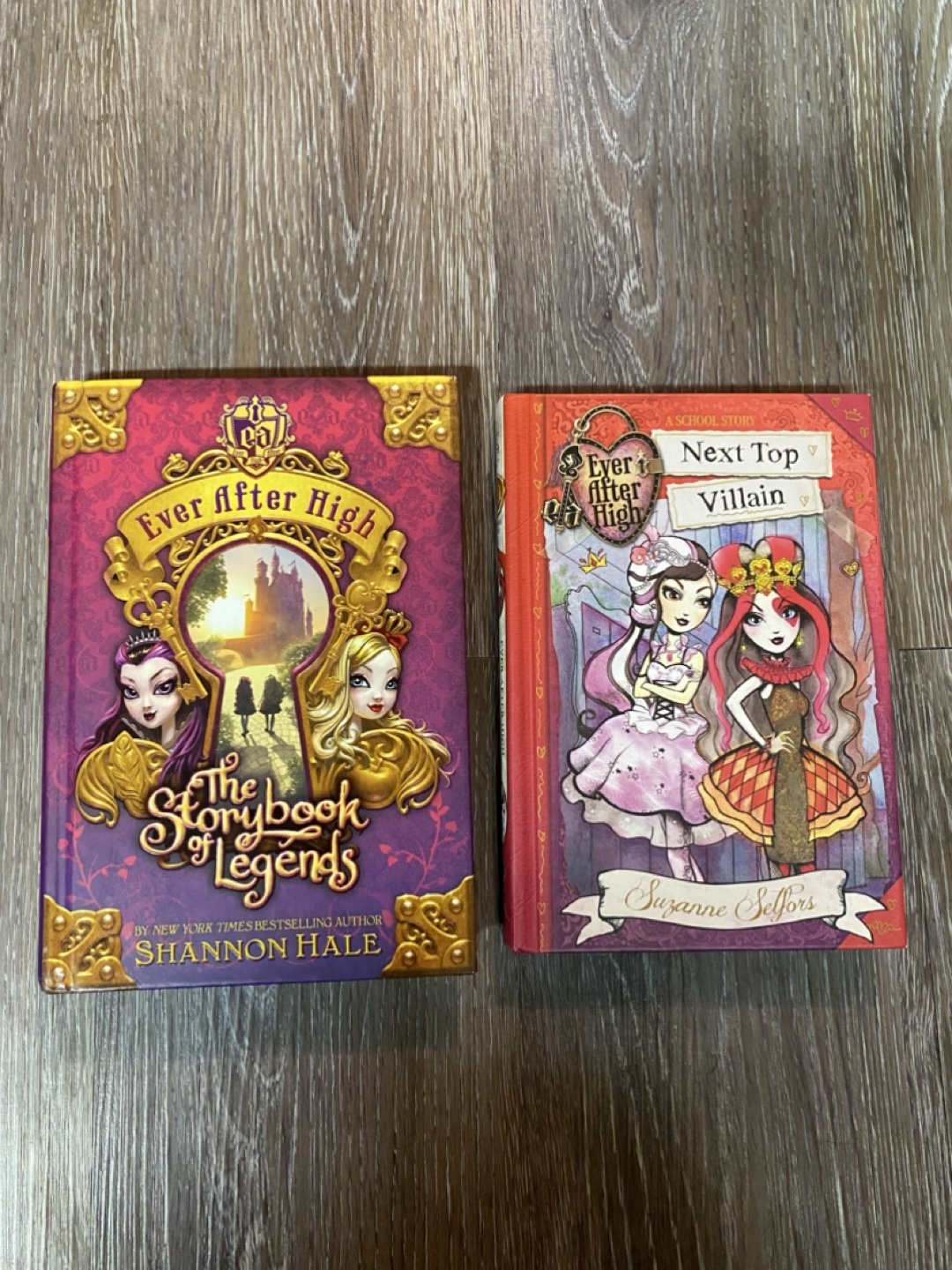 Ever After High Books: The Story of Legends & Next Top Villain