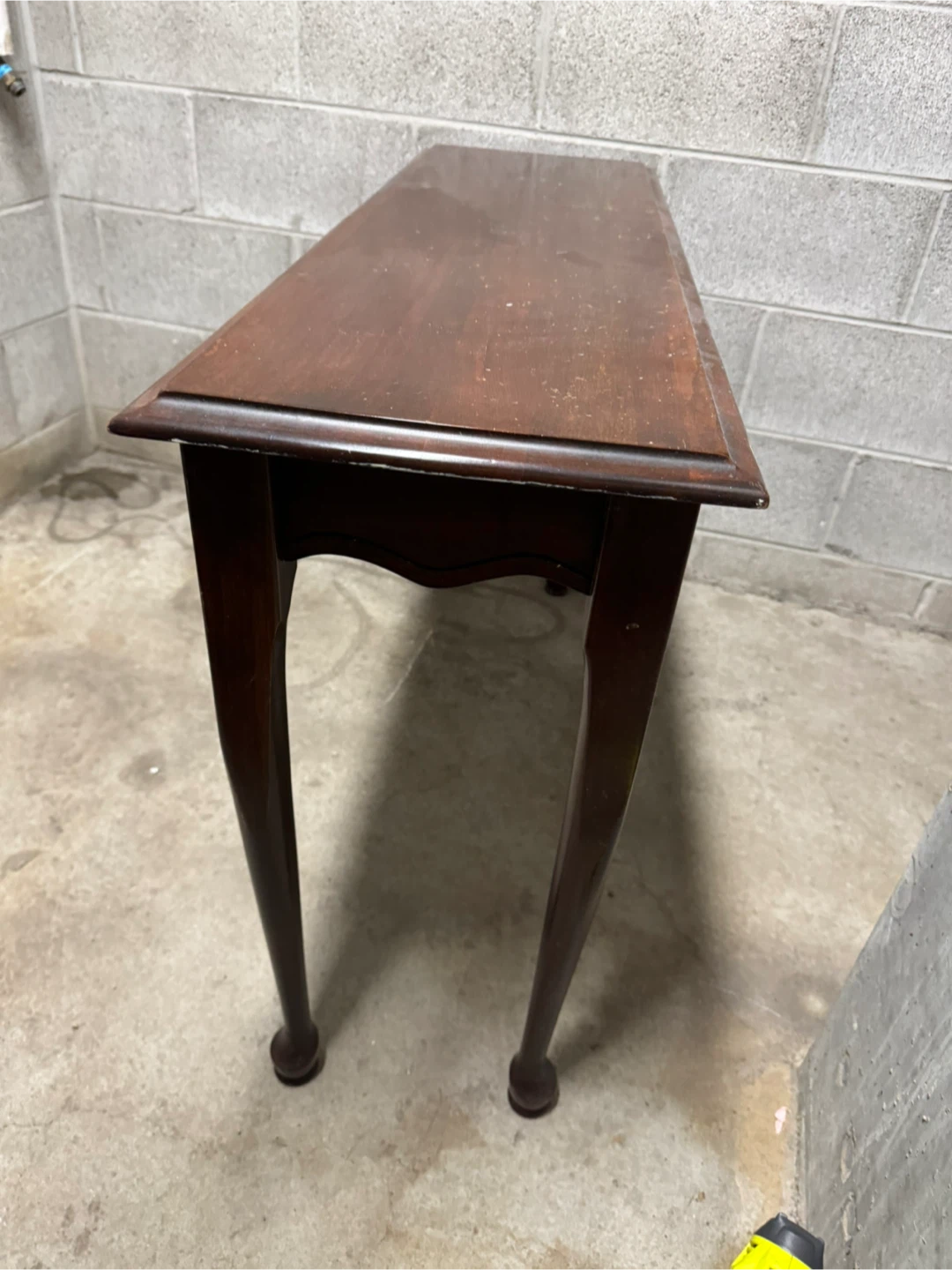 Vintage Wooden Console Table - photo 2