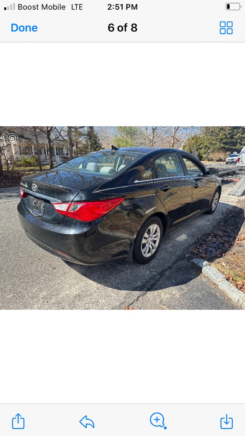 2011 Black Hyundai Sonata Sedan - photo 5