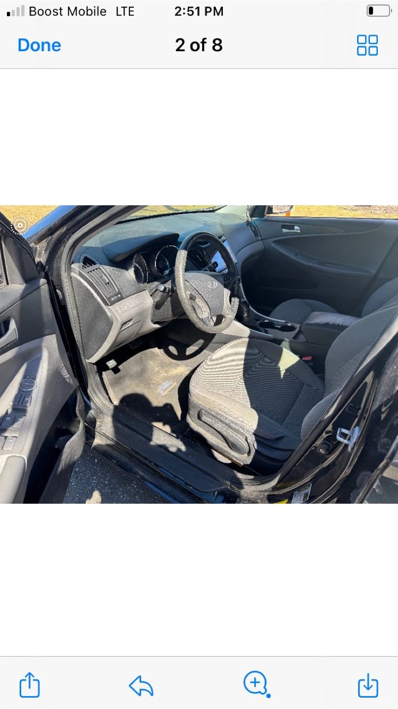 2011 Black Hyundai Sonata Sedan - photo 2