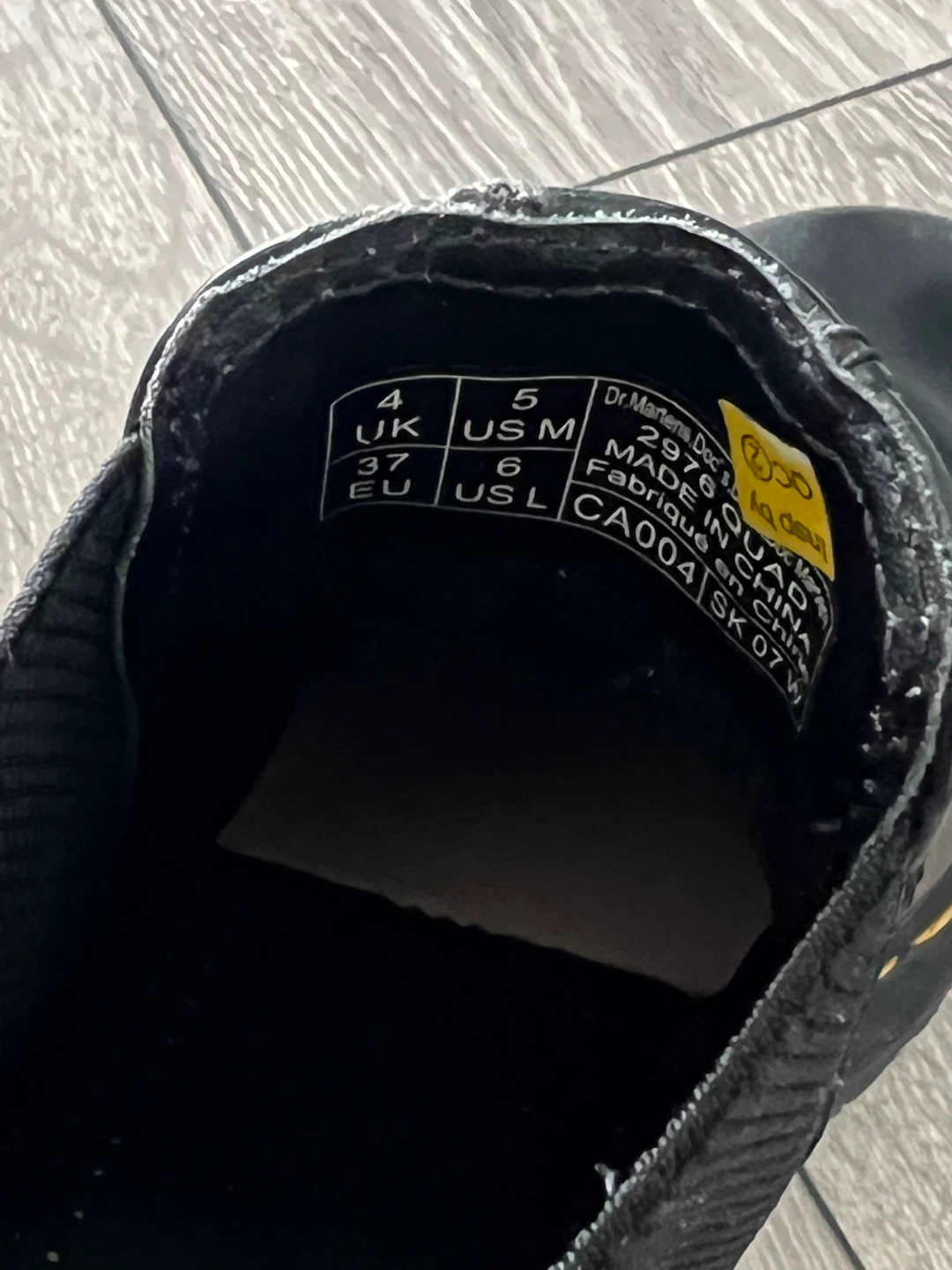Dr. Martens Black Leather Chelsea  Boots (W7) - photo 3