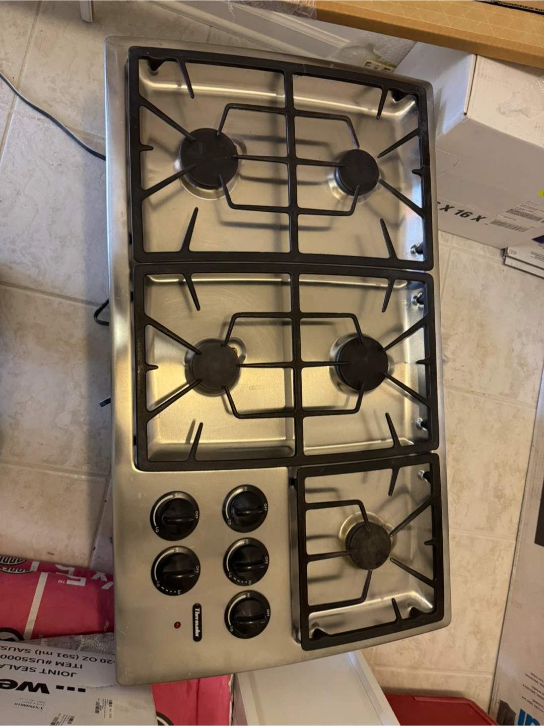 Thermador Professional Gas Cooktop 36" ExtraLow & XLo Burner - photo 2