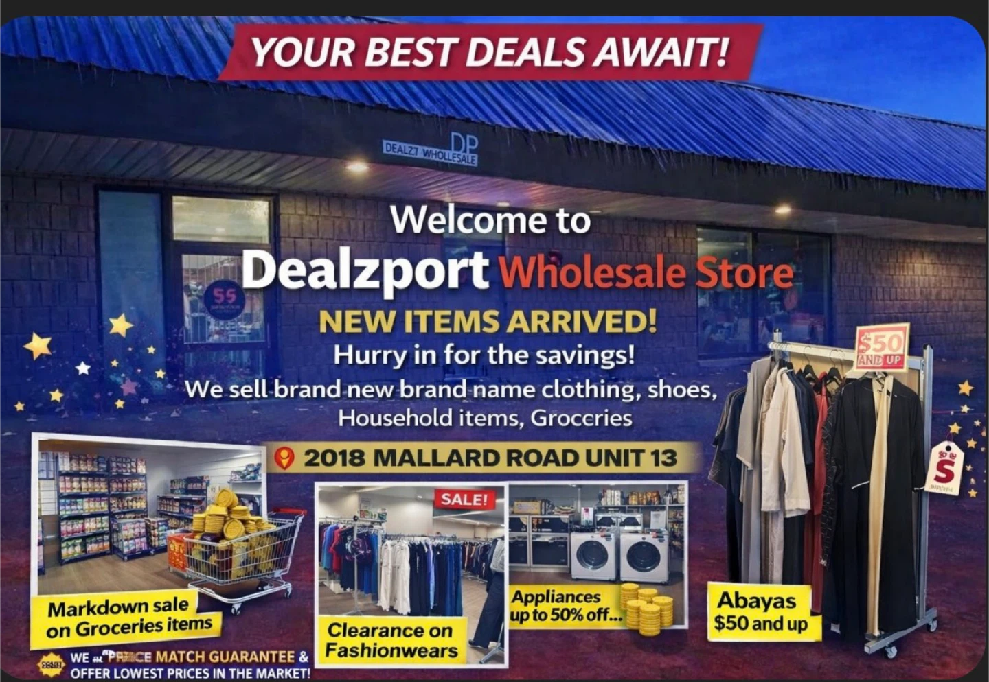 Assorted Brand Name Clothing