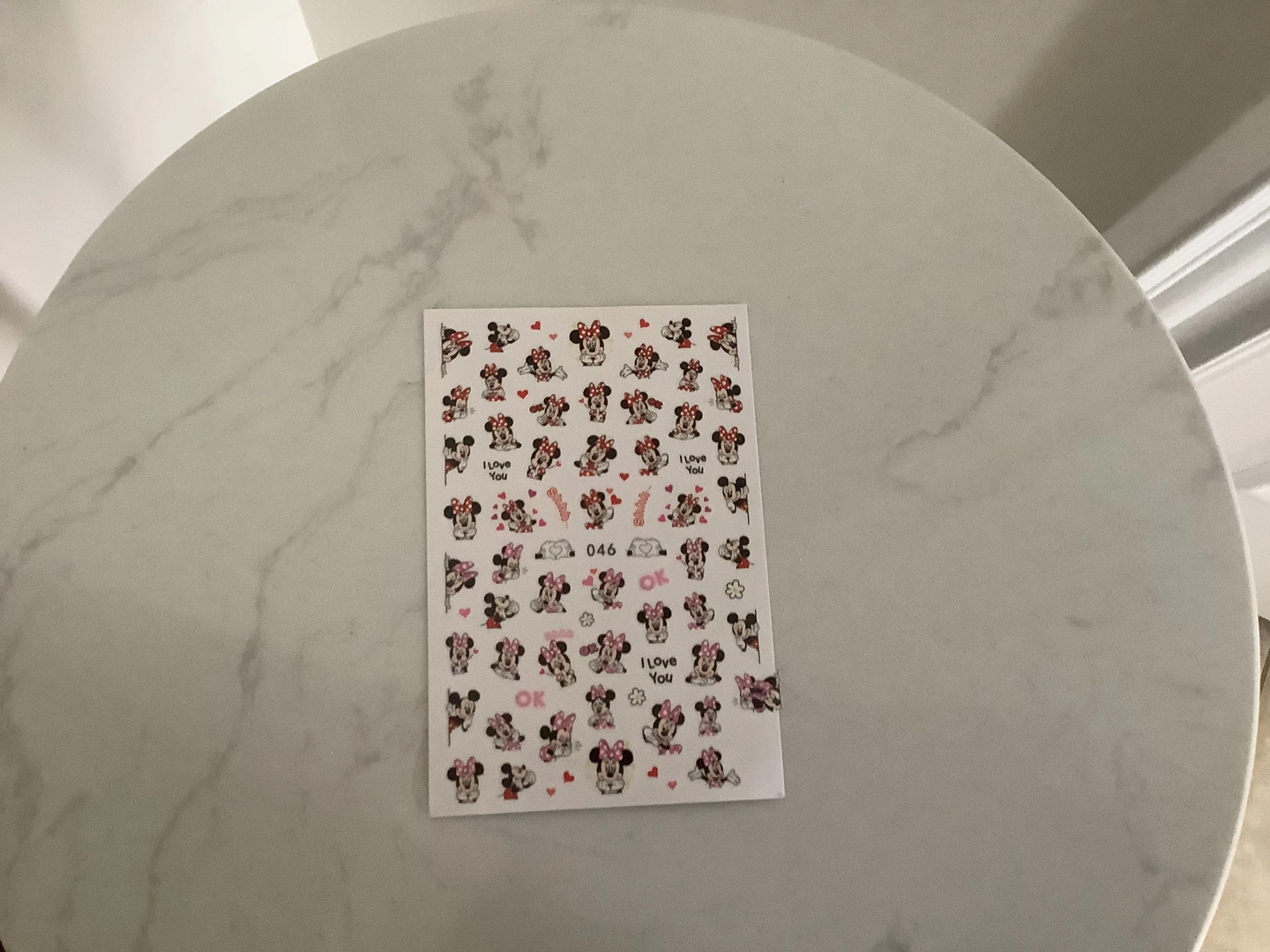 Minnie Mouse & Cute Animal Nail Art Stickers - photo 3
