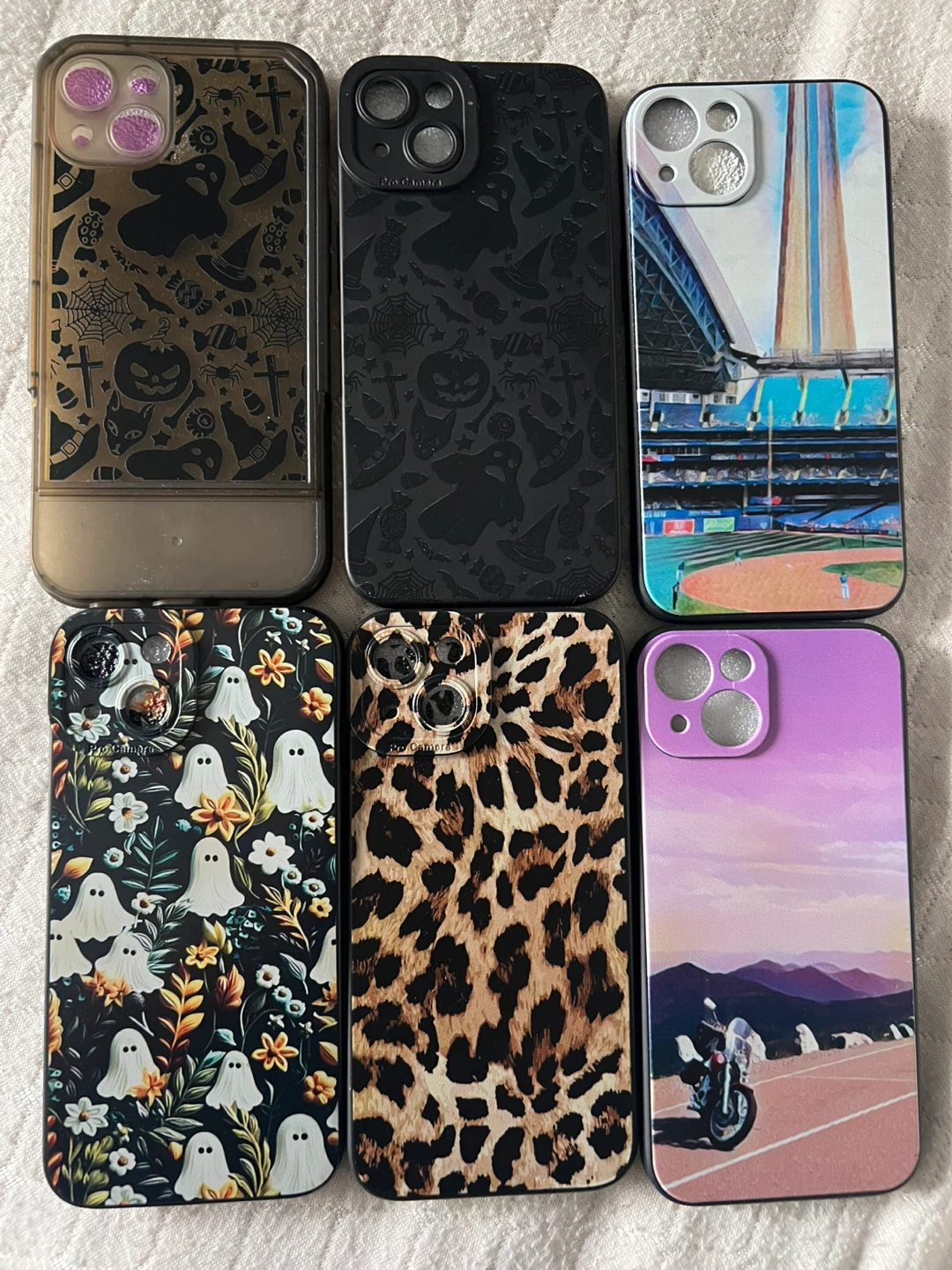6 iPhone Cases - Various Designs