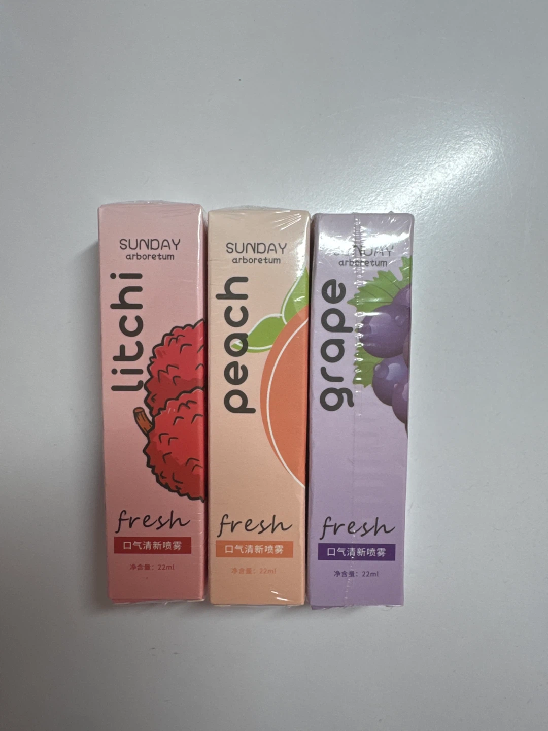 Sunday Arboretum Fresh Breath Spray - Litchi, Peach, Grape