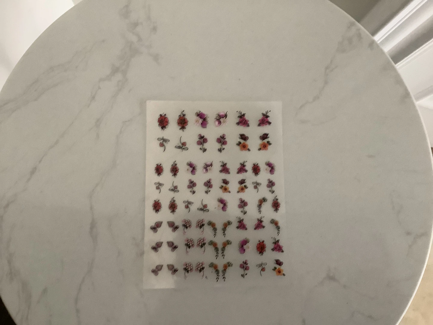 Assorted Nail Art Stickers - Hearts, Flowers, and More - photo 4