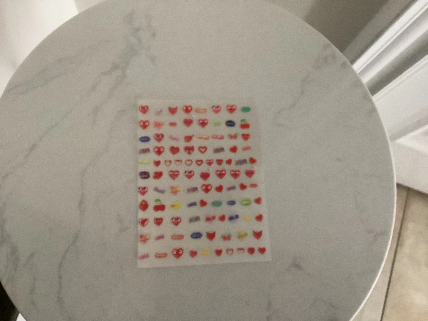 Assorted Nail Art Stickers - Hearts, Flowers, and More - photo 3