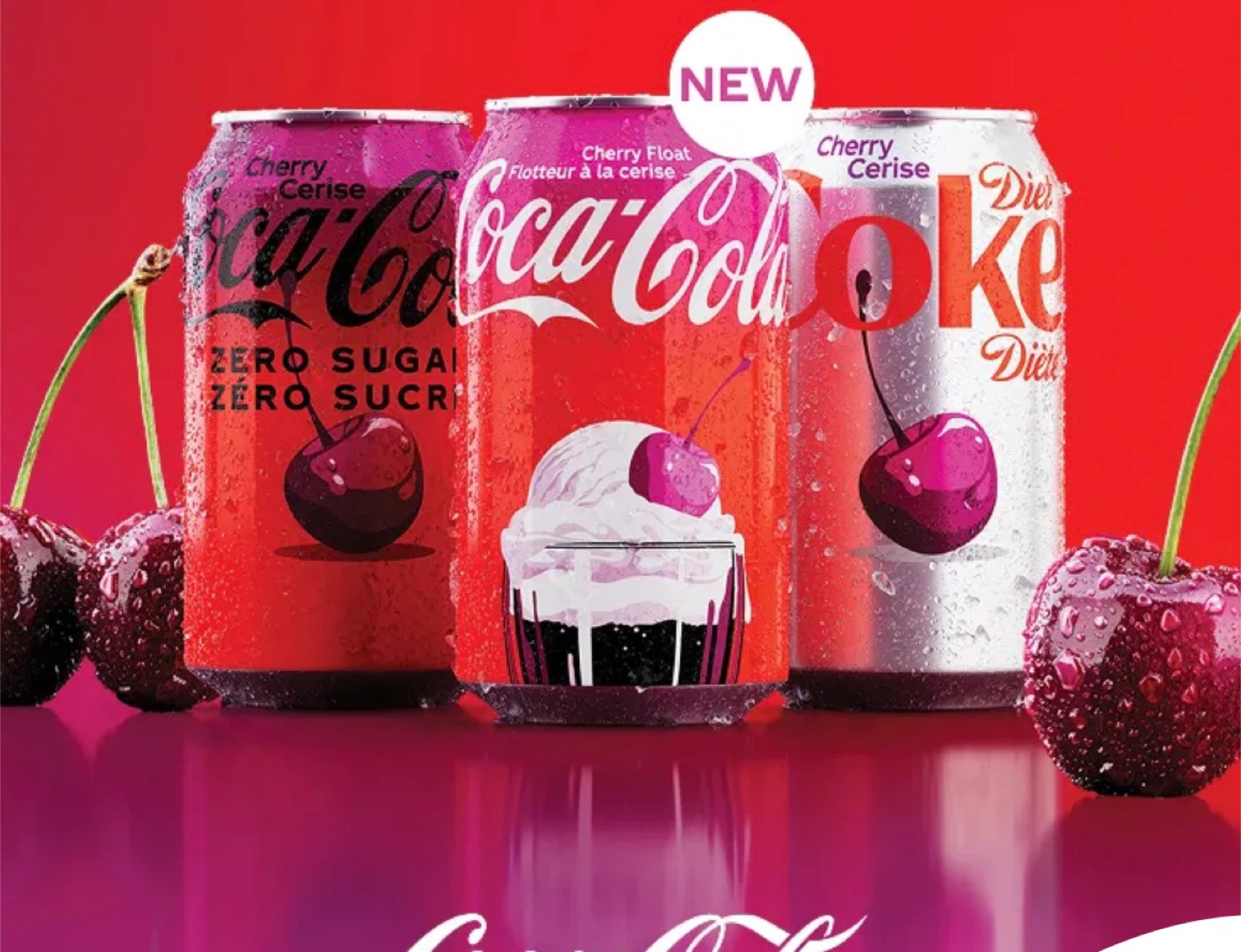 Coca-Cola Zero Sugar Cherry & Diet Coke Cherry