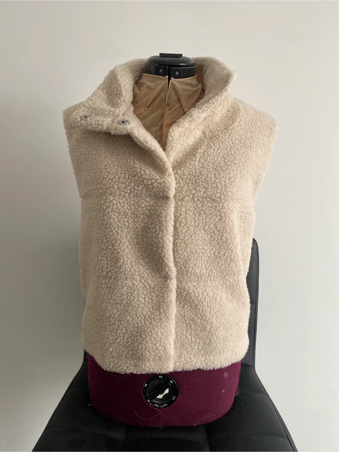 “Only” Cream Teddy Vest - photo 2