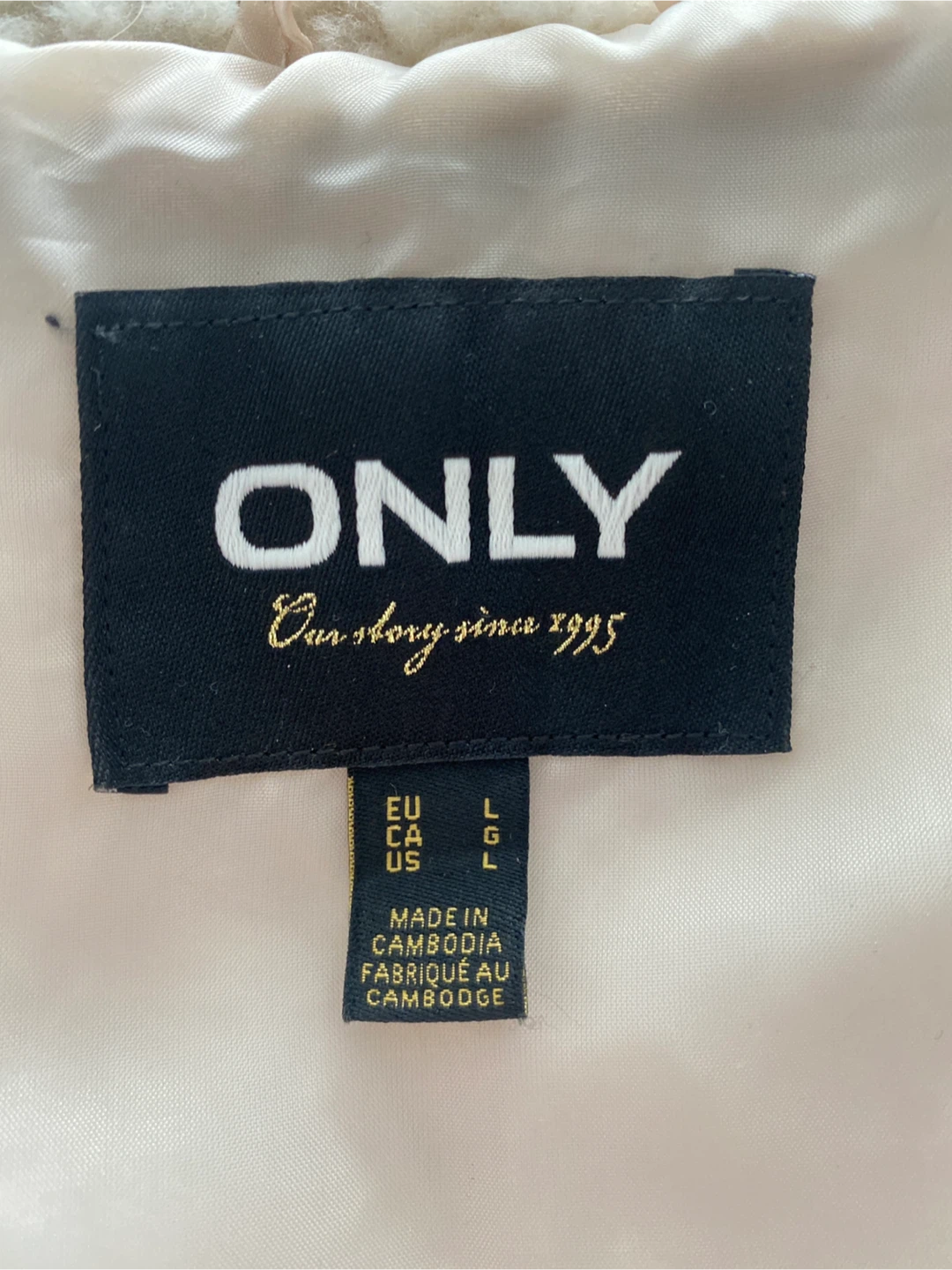 “Only” Cream Teddy Vest - photo 5