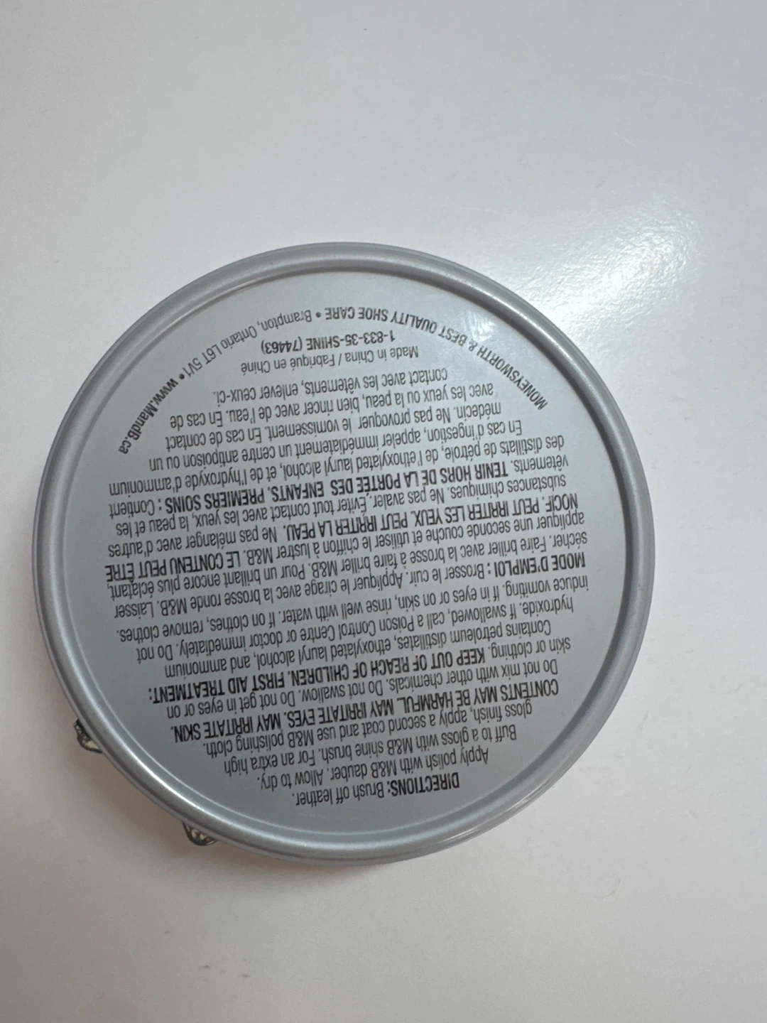 mb Shoe Polish - Black (2.5 oz) - photo 2