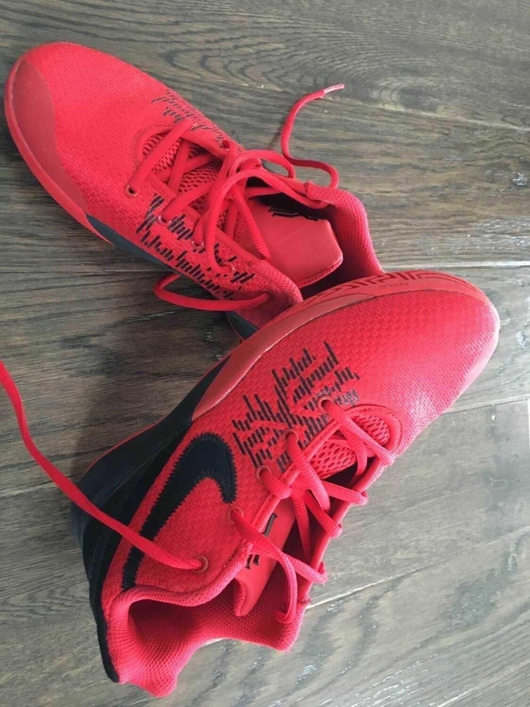 Kids Nike Kyrie Red Basketball Shoes - Size 6 - photo 5
