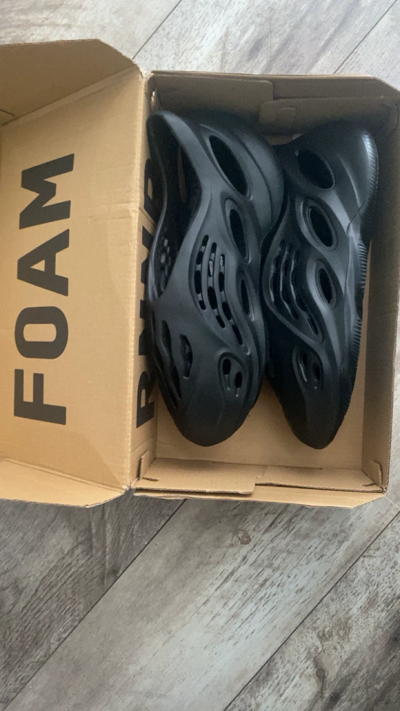 Black Foam Runner Shoes