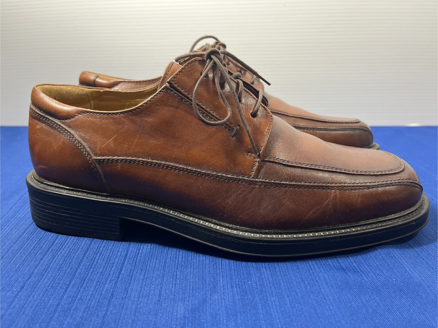 Dockers Men's Brown Leather Dress Shoes - photo 2