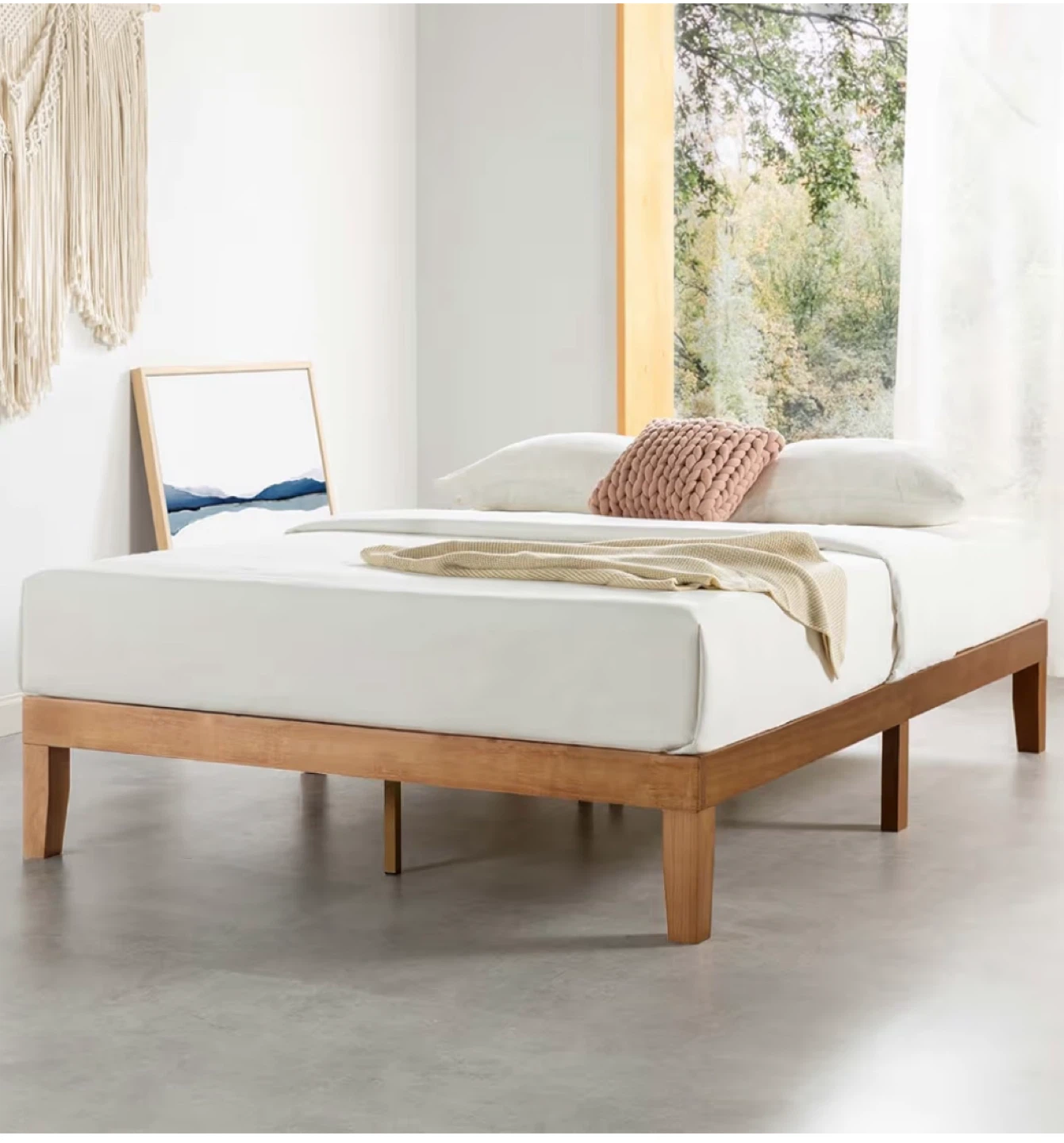 Queen Wooden Bed Frame
