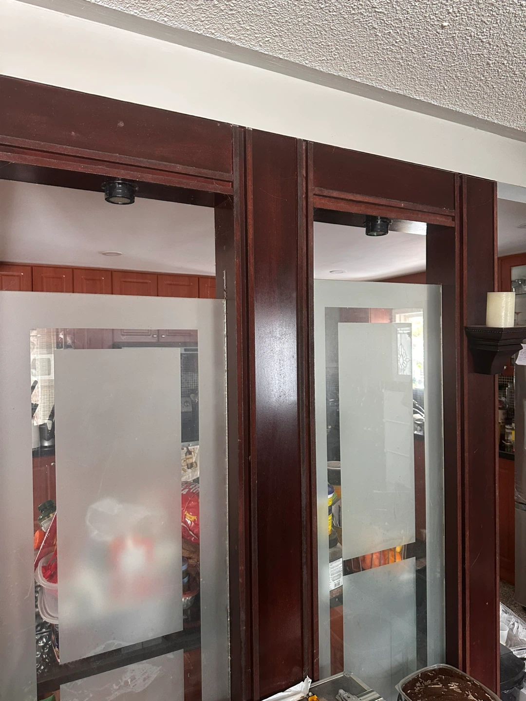 Frosted Glass with frame