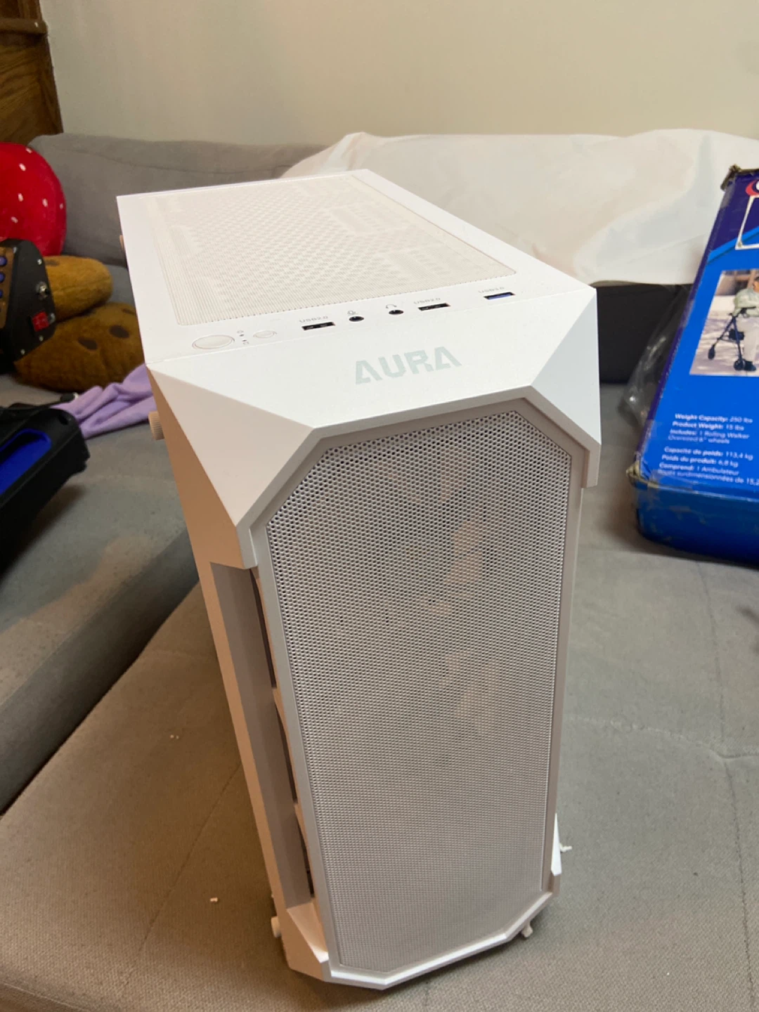 Aura GC1 Elite WH Mid-Tower PC Case - photo 2