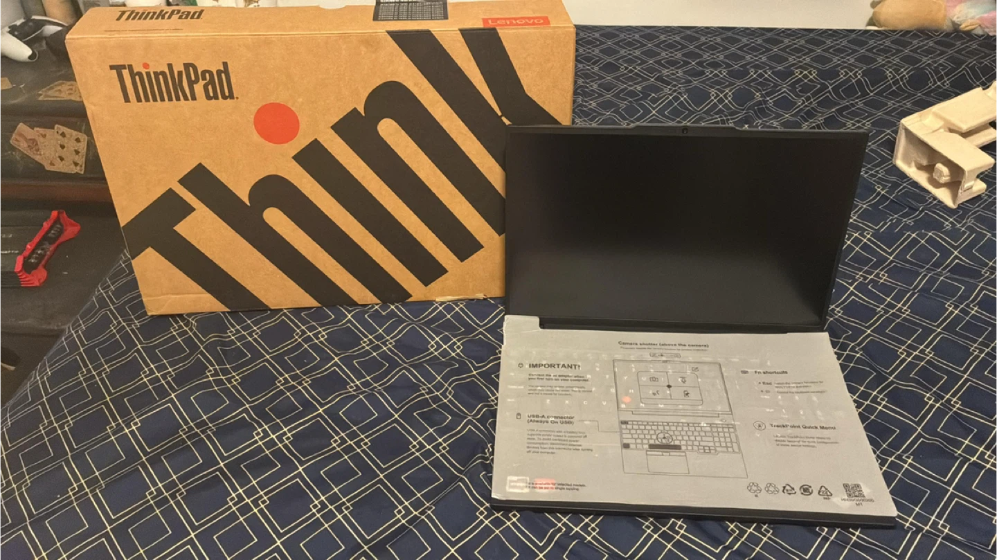Lenovo ThinkPad E16 Gen 2 Laptop Ryzen 5 16GB RAM 512GB SSD - photo 2