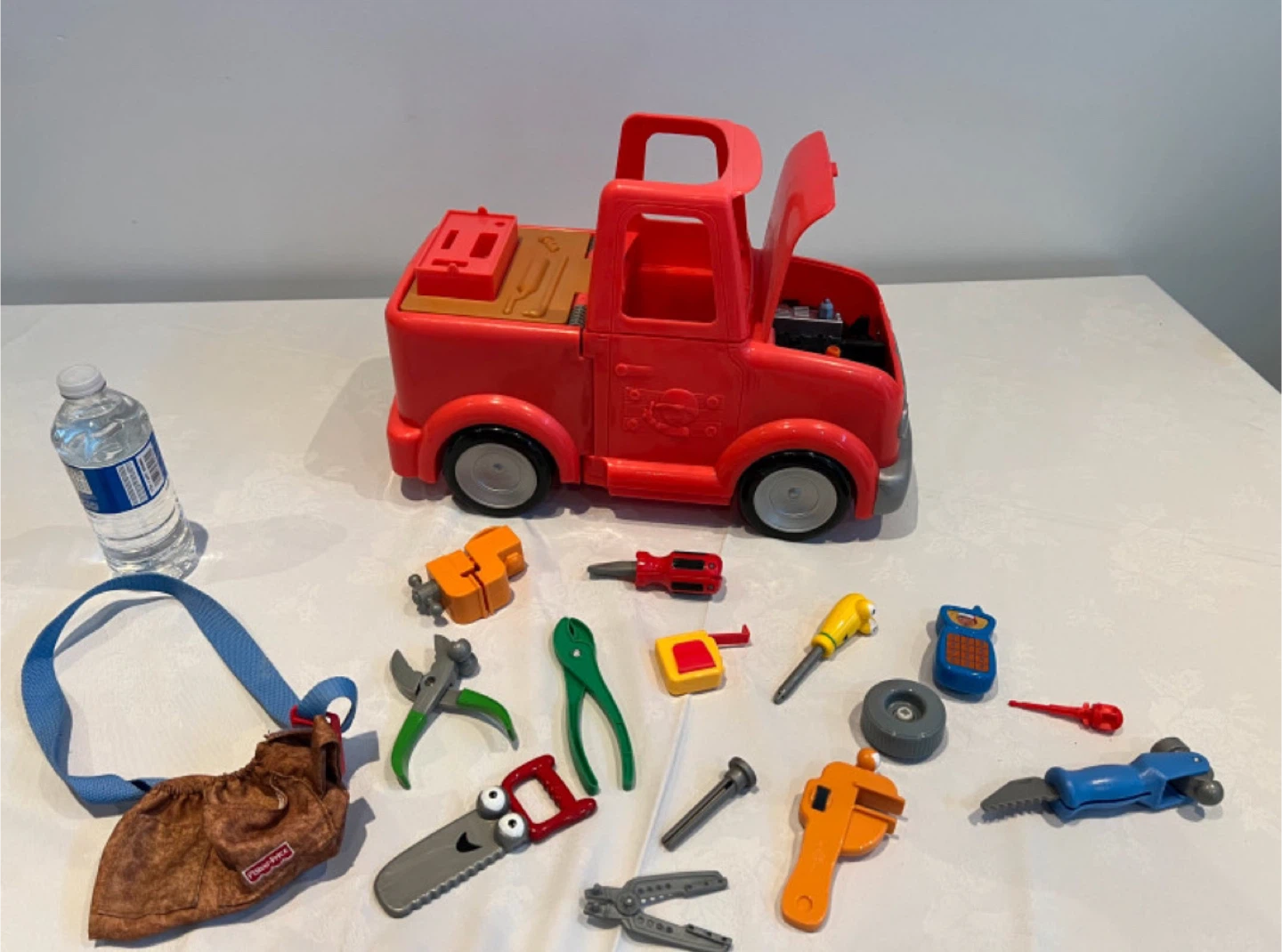 Play Set Tool Bench with Truck and Accessories