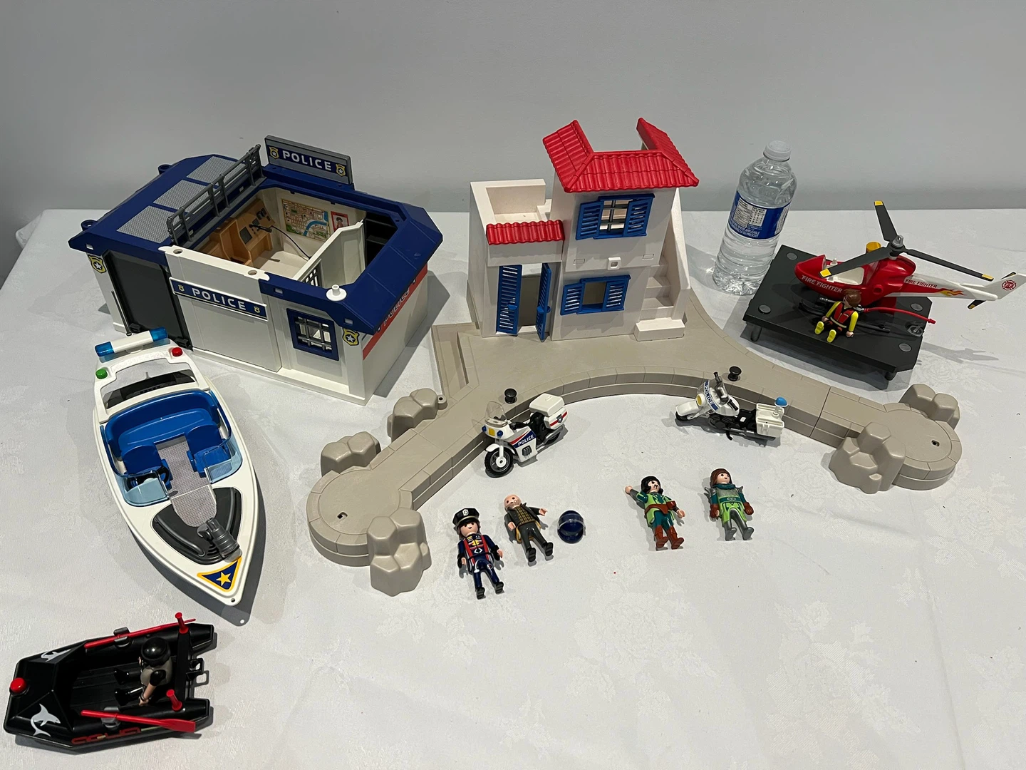 Playmobil Police Station and Vehicles Playset