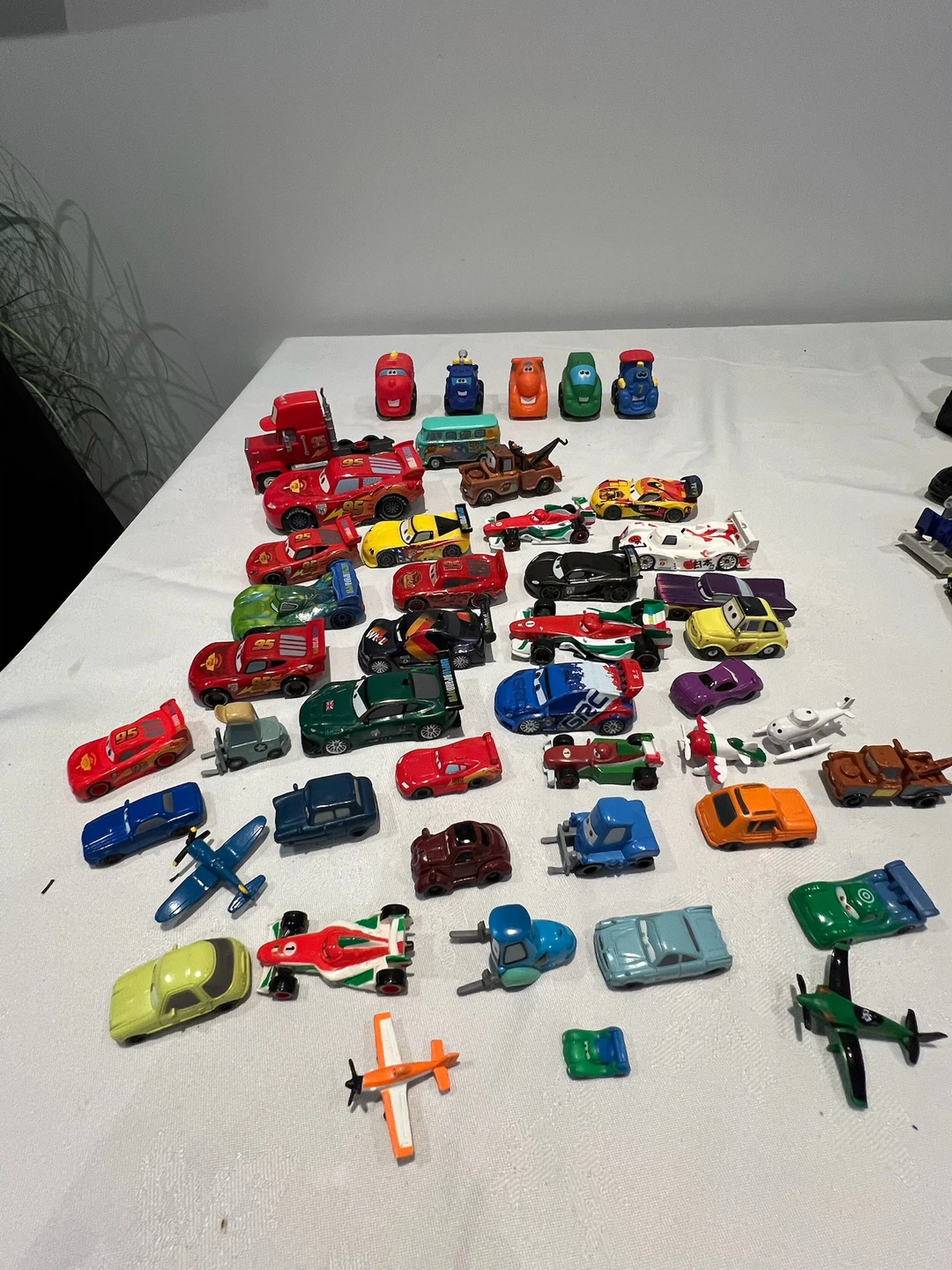 Assorted Disney Pixar Cars and Toy Vehicles