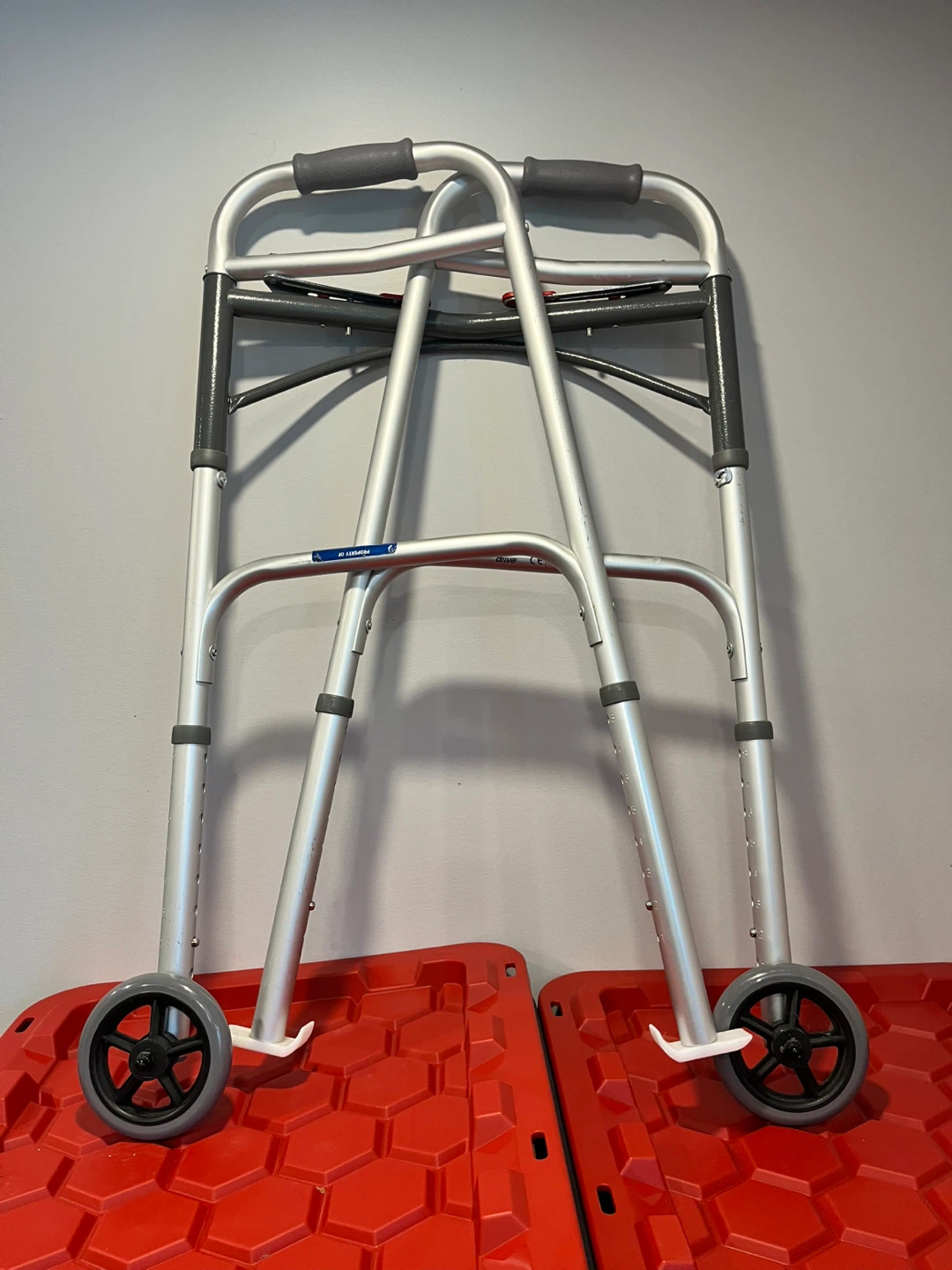 Drive Folding Walker with Wheels - photo 4