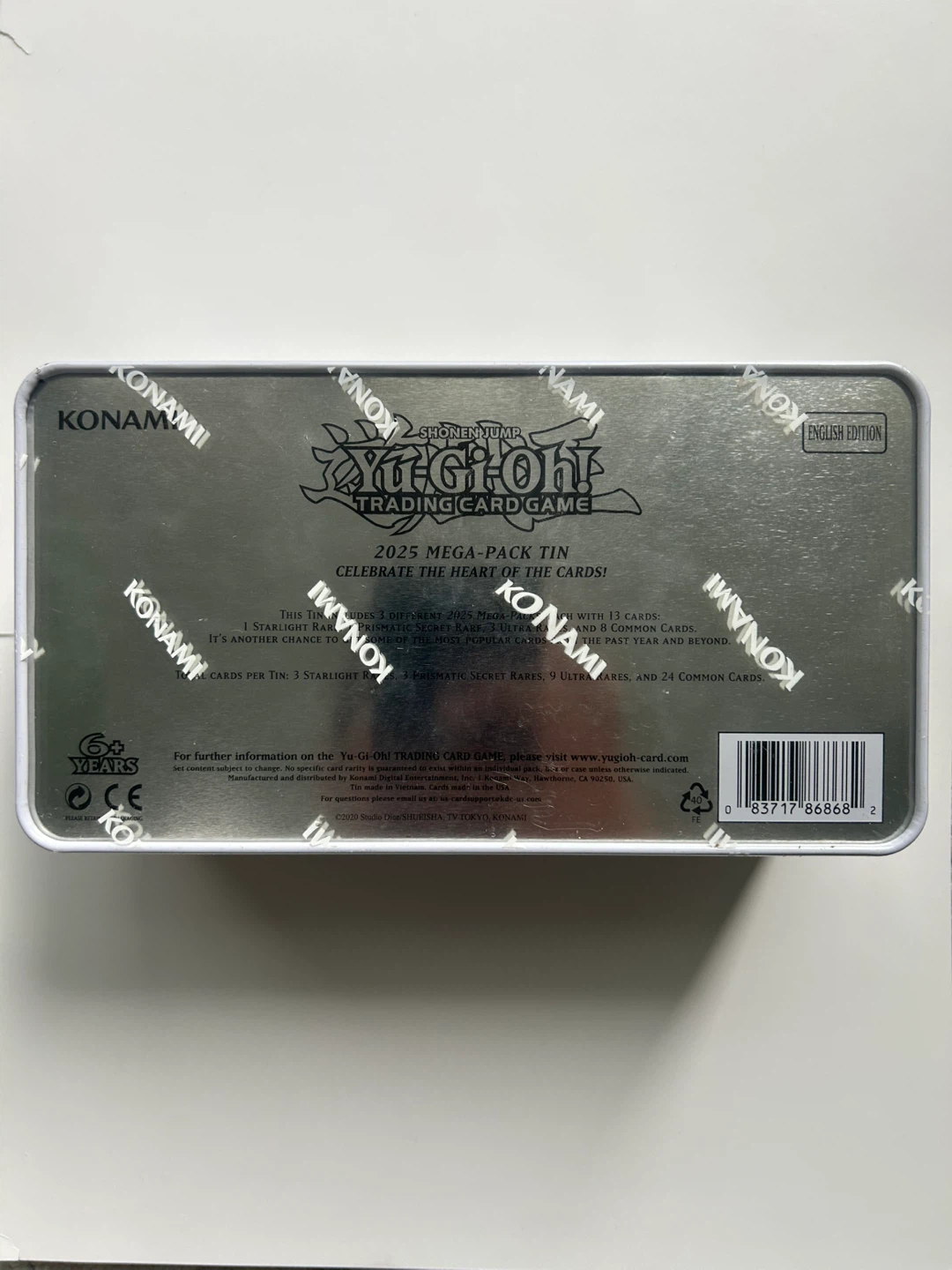 Yu-Gi-Oh! 2025 Mega-Pack Tin SEALED - photo 2