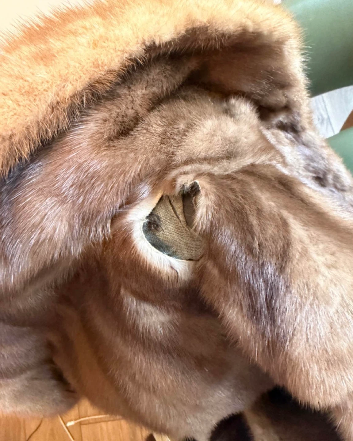 Brown Mink Fur Coat - photo 3