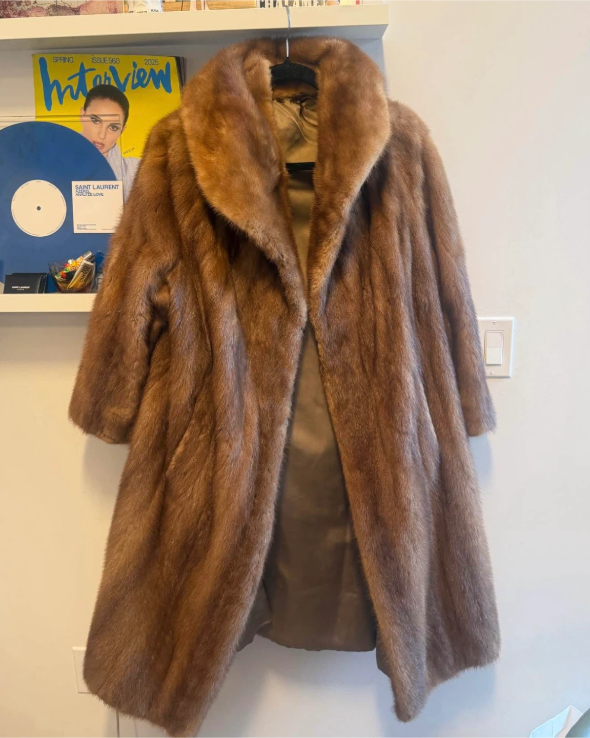 Brown Mink Fur Coat