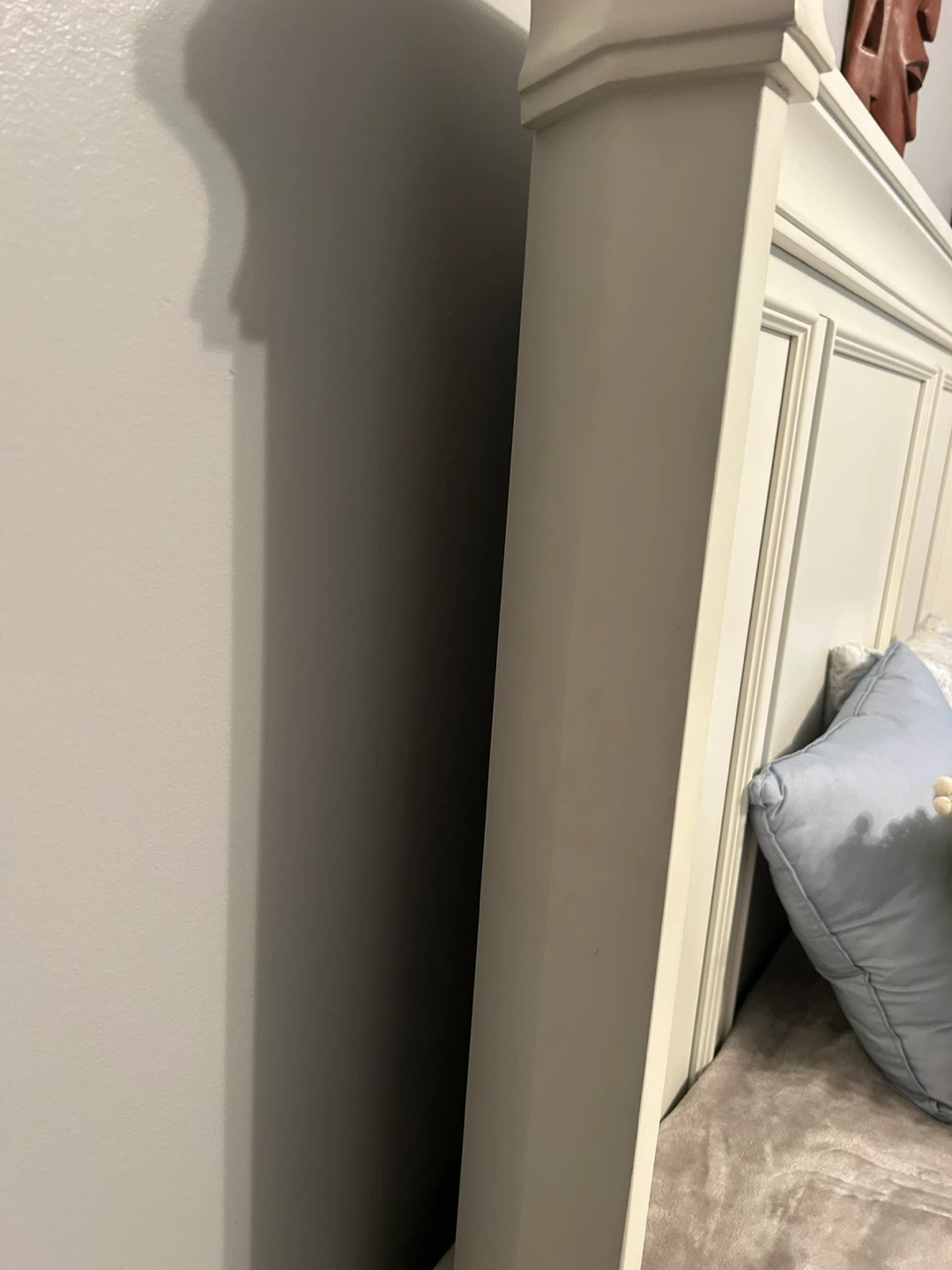 White Panel Headboard only - photo 2