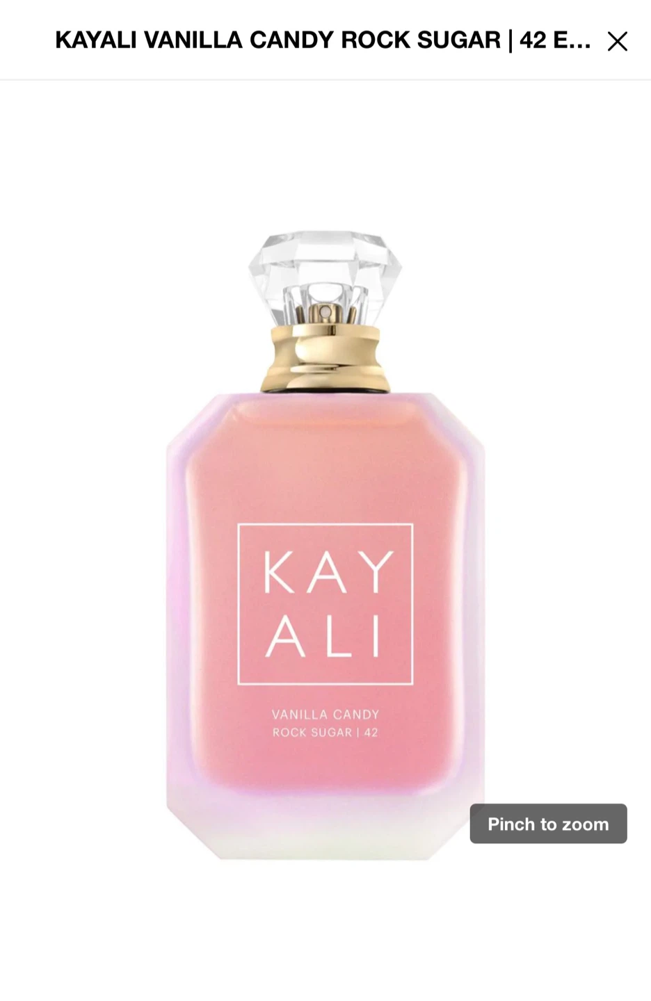 KAYALI Vanilla Candy Rock Sugar | 42 Eau de Parfum 100 ml - photo 4
