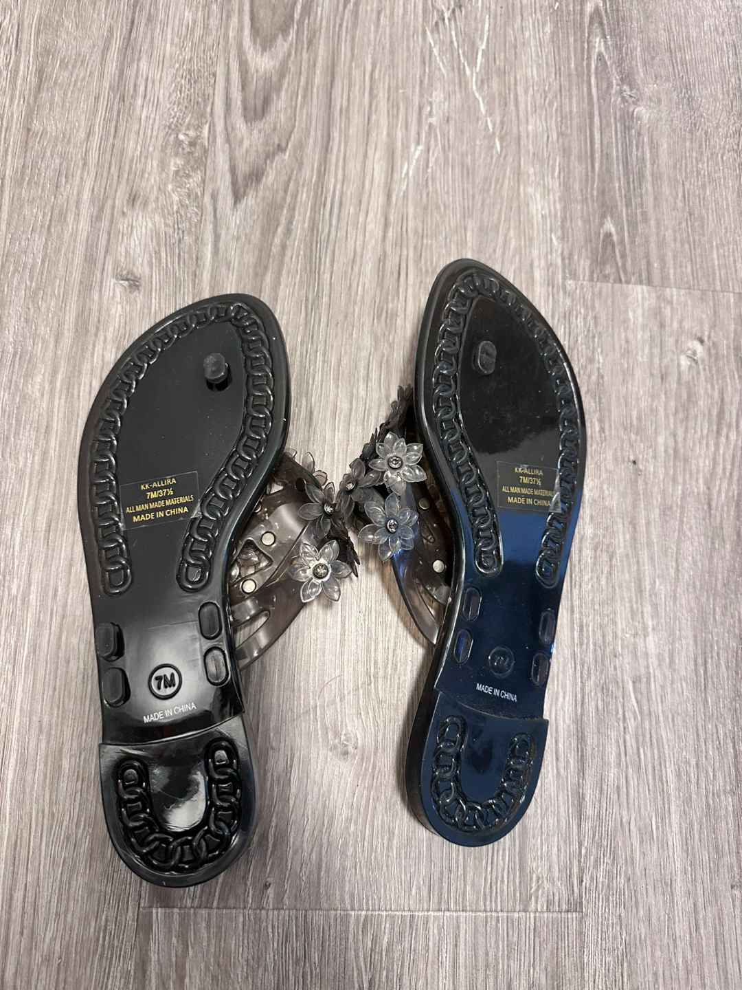 Kelly & Katie Jelly Flip Flops - Size 7 - photo 2