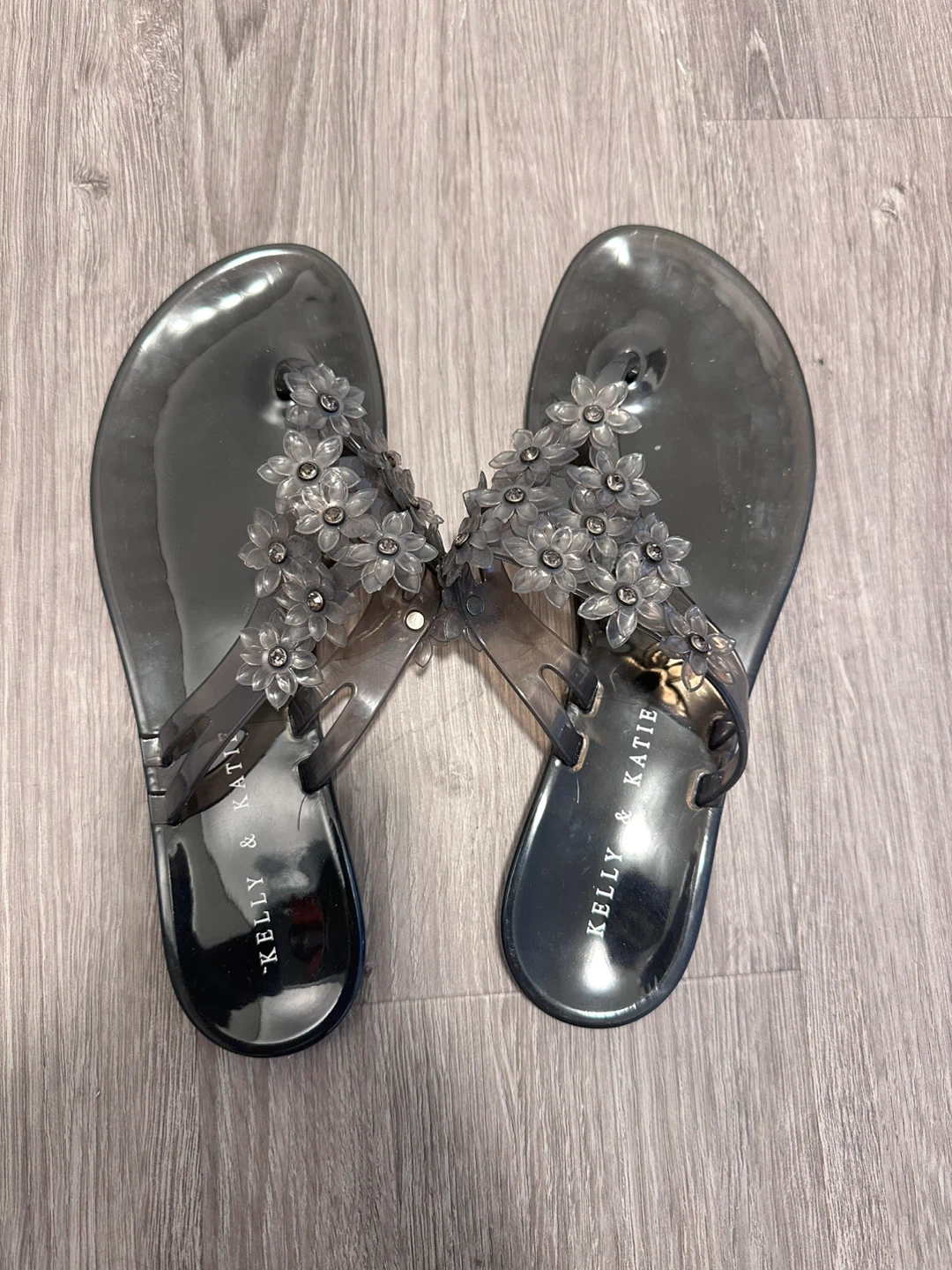 Kelly & Katie Jelly Flip Flops - Size 7 - photo 3