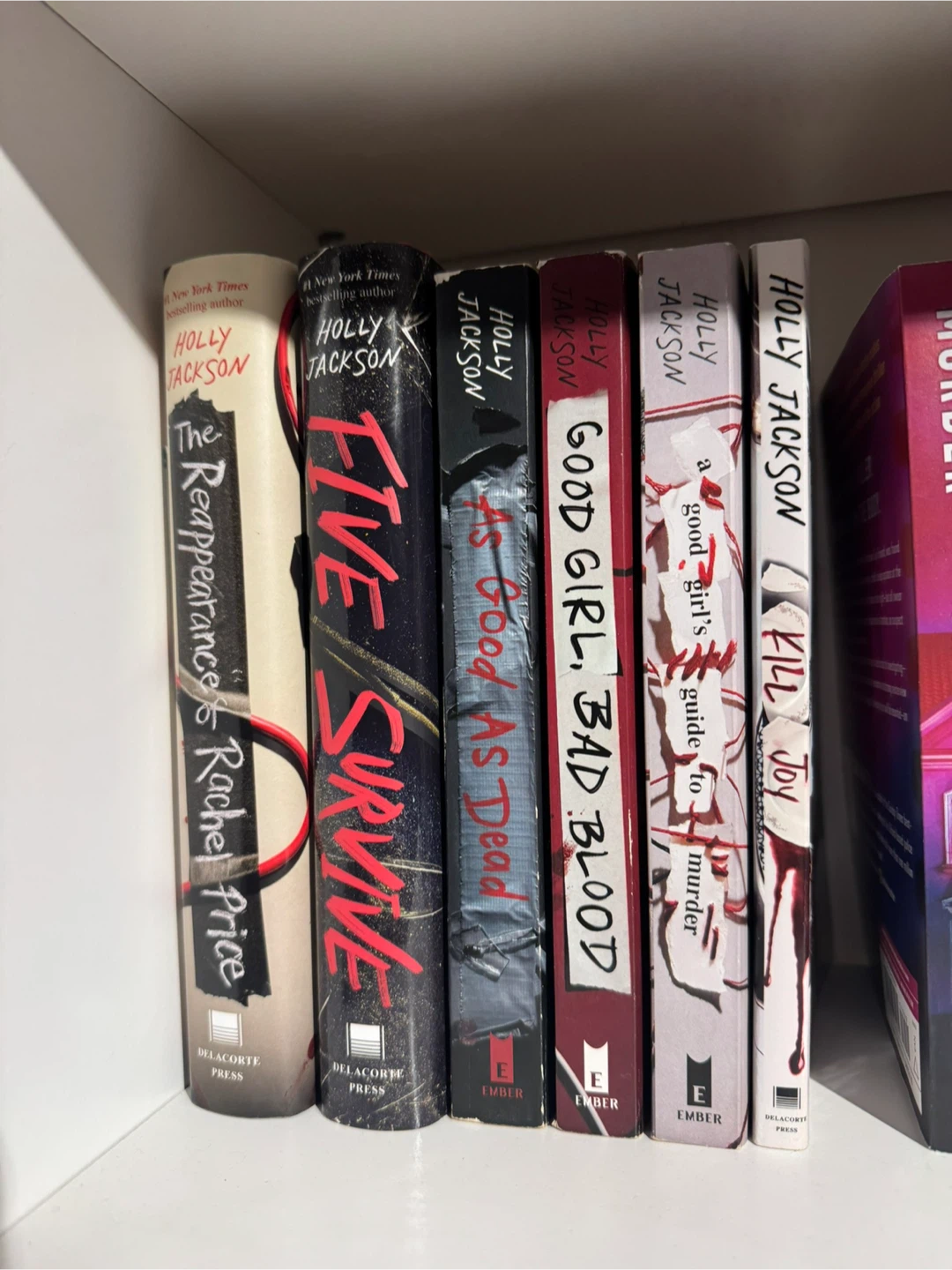 Collection of Holly Jackson Young Adult Novels