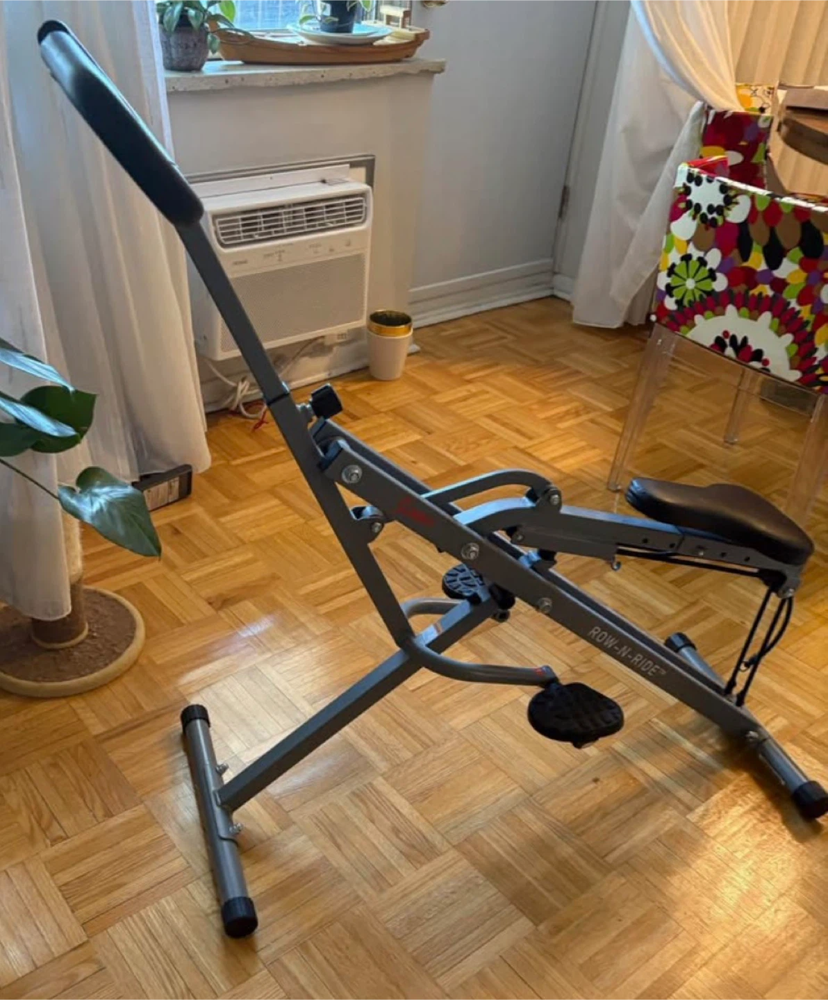 Sunny Health & Fitness Row-N-Ride Trainer - photo 2