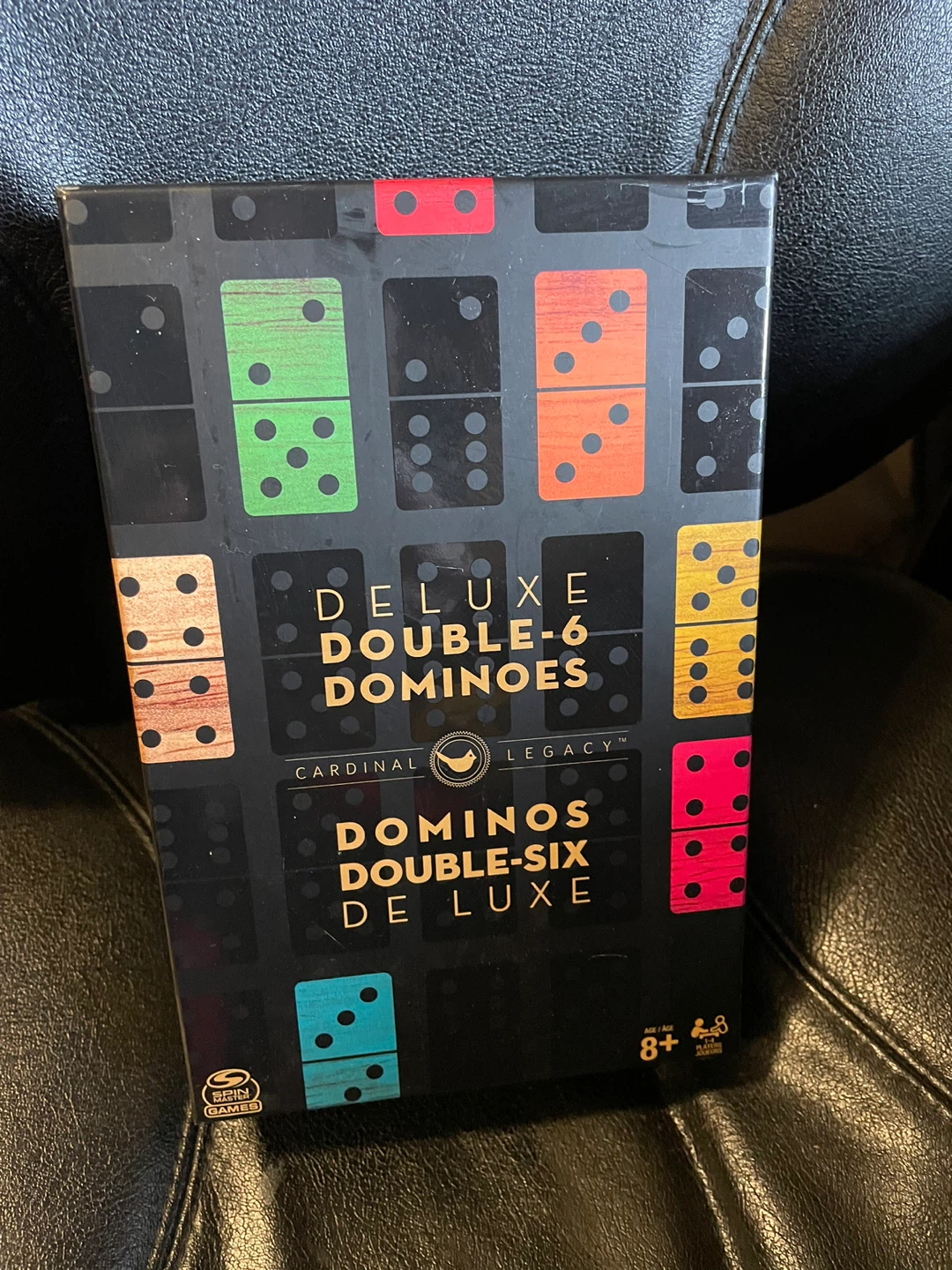 Cardinal Legacy Deluxe Double-6 Dominoes Set