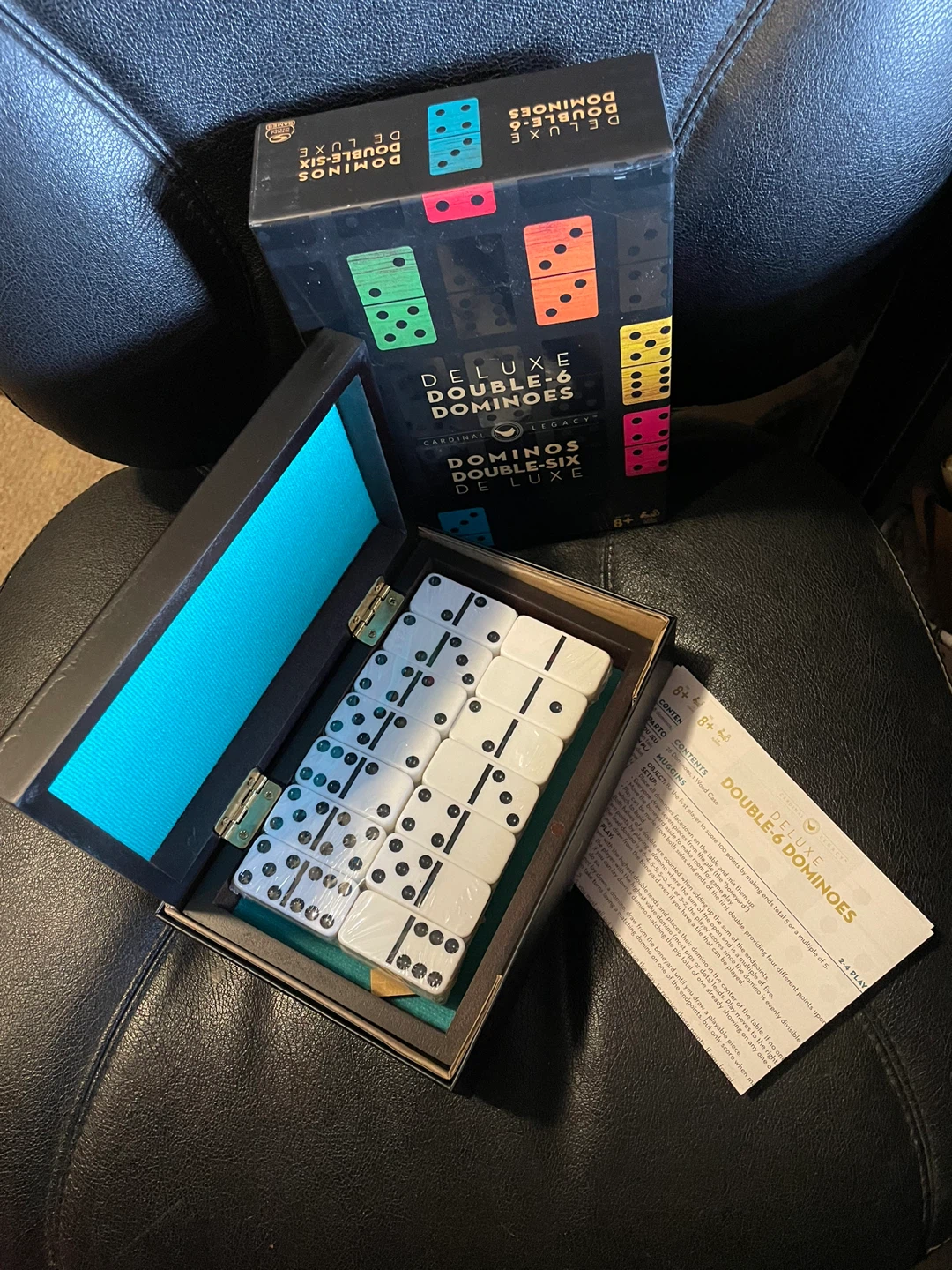Cardinal Legacy Deluxe Double-6 Dominoes Set - photo 2
