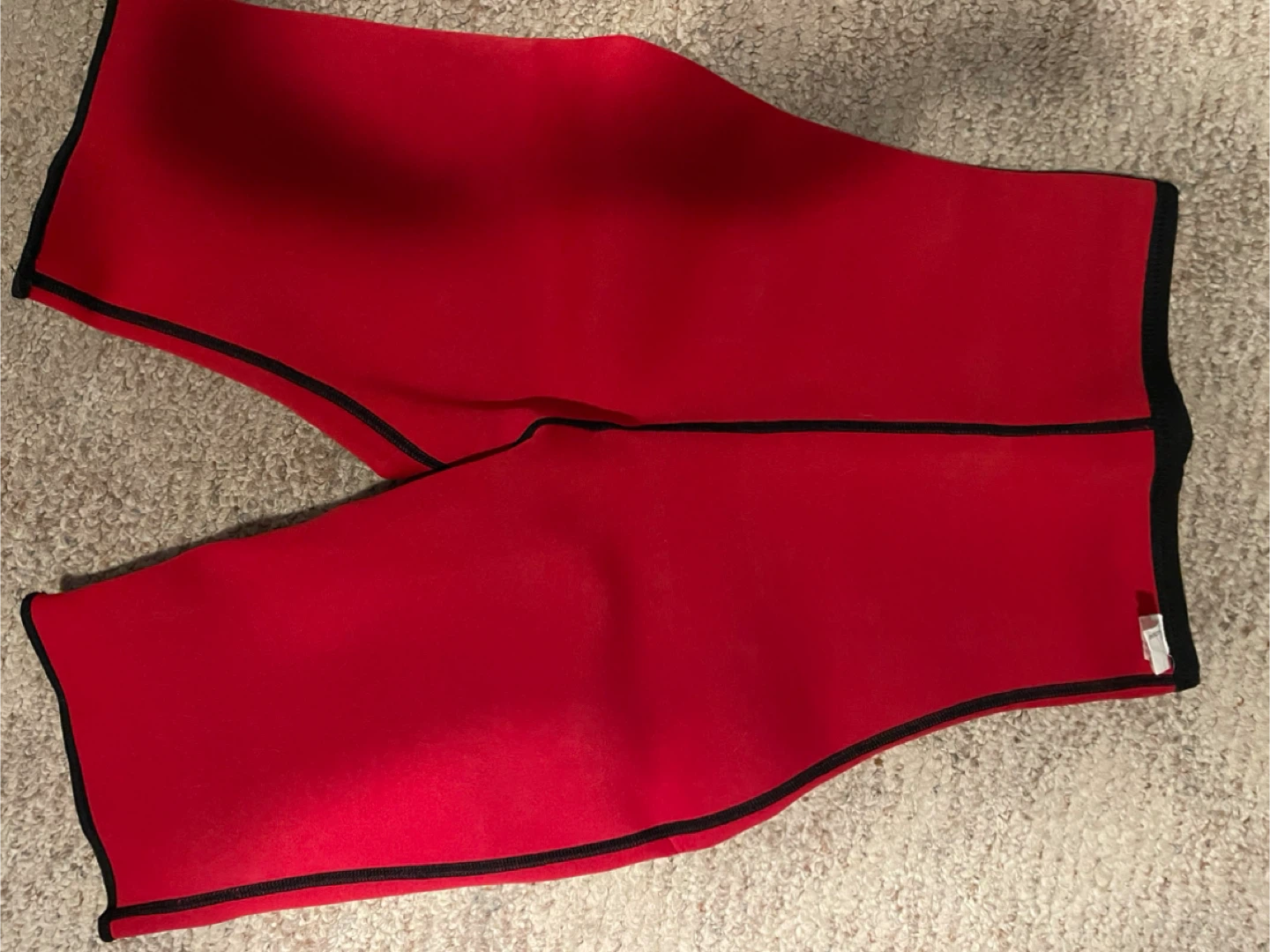 Bio-Slms Bio-Ceramic Power Red Neoprene & Nylon Shorts Size S