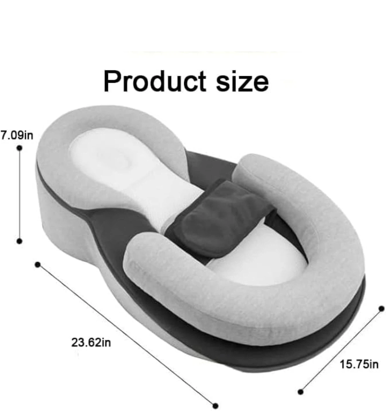 Grey Baby Lounger - photo 3