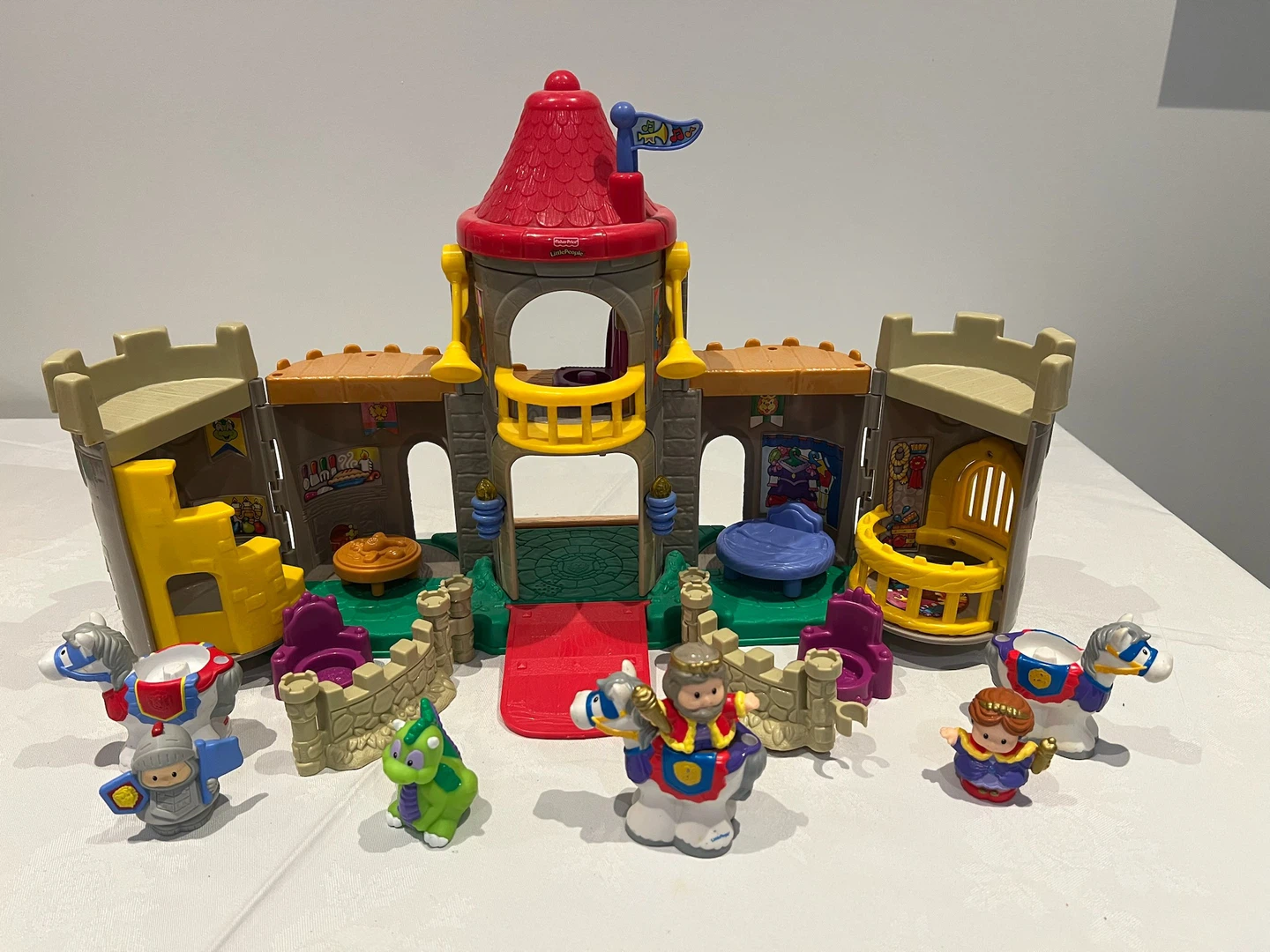 Fisher-Price Little People Castle Playset with Figures
